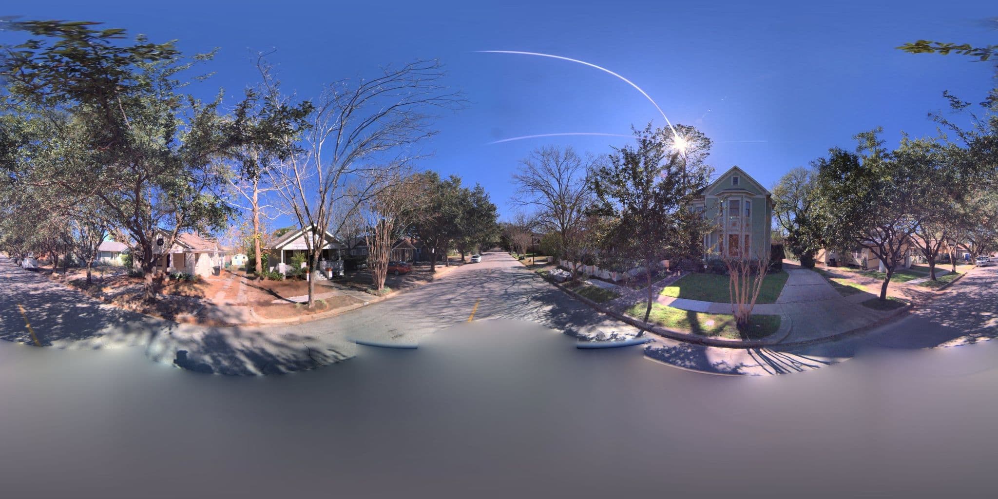 Street view near Cottage Garden, Houston