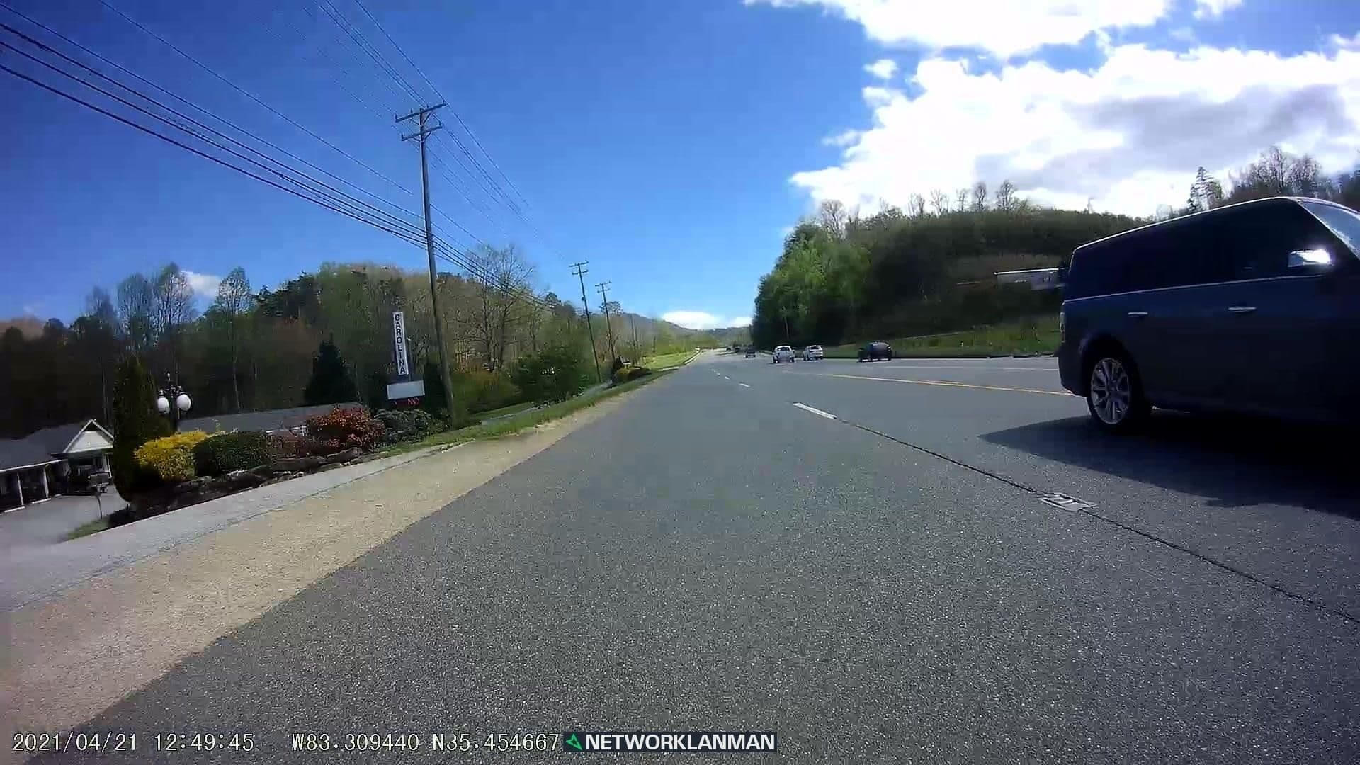 Street view near The Carolina, Sylva — © networklanman (CC BY-SA · Mapillary)