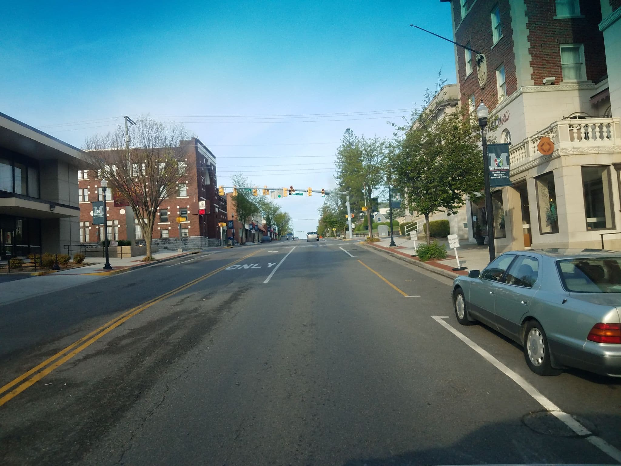 Street view near General Francis Marion Hotel, Adwolf — © jbthemilker (CC BY-SA · Mapillary)