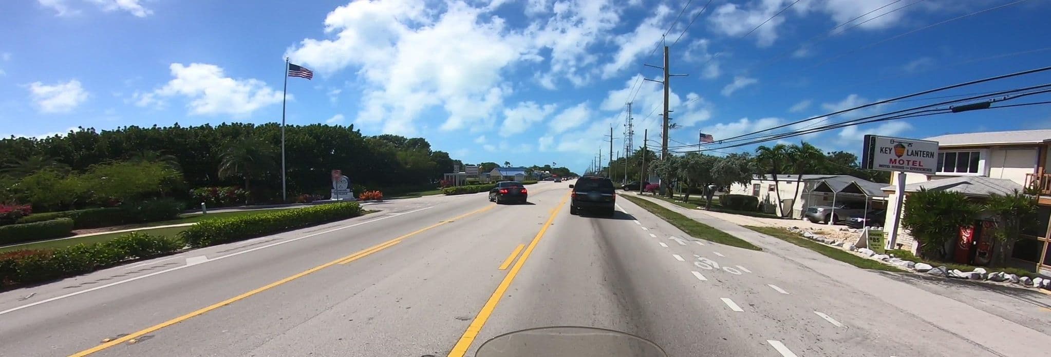 Street view near Key Lantern motel & Blue Fin inn, Islamorada — © networklanman (CC BY-SA · Mapillary)