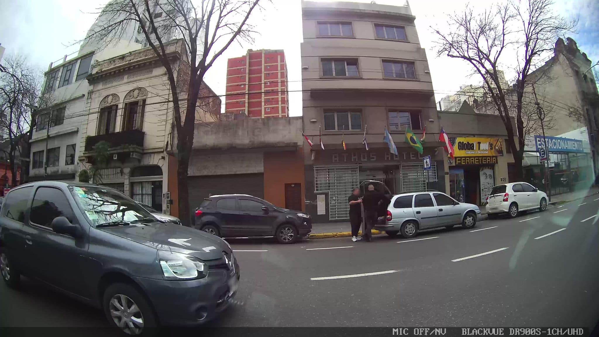Street view near Hotel Athos, Buenos Aires — © kaart_1 (CC BY-SA · Mapillary)
