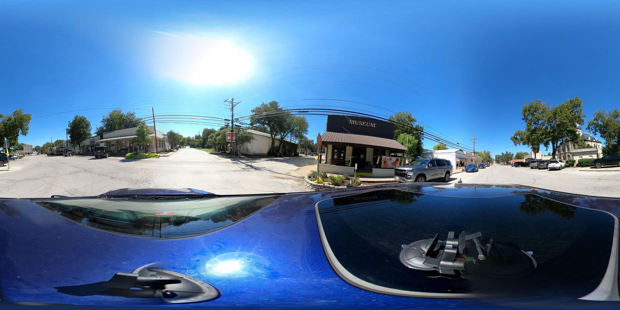 Street view near John St. Helen Log Cabin, Glen Rose — © End0fLine (CC BY-SA · Mapillary)