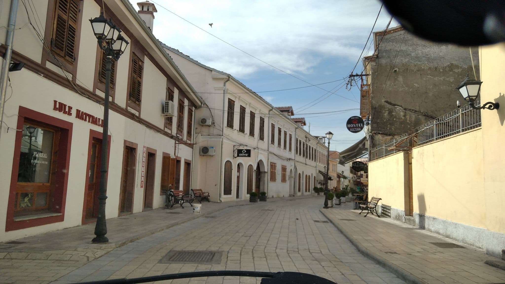 Street view near Kultura, Shkodër — © denisju_osm (CC BY-SA · Mapillary)