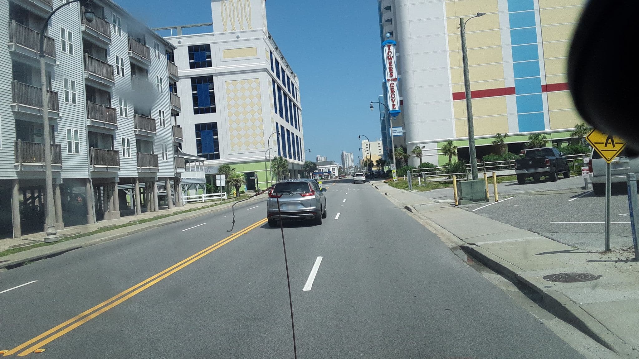 Street view near Mid-Strand Condominuims, North Myrtle Beach — © jbthemilker (CC BY-SA · Mapillary)