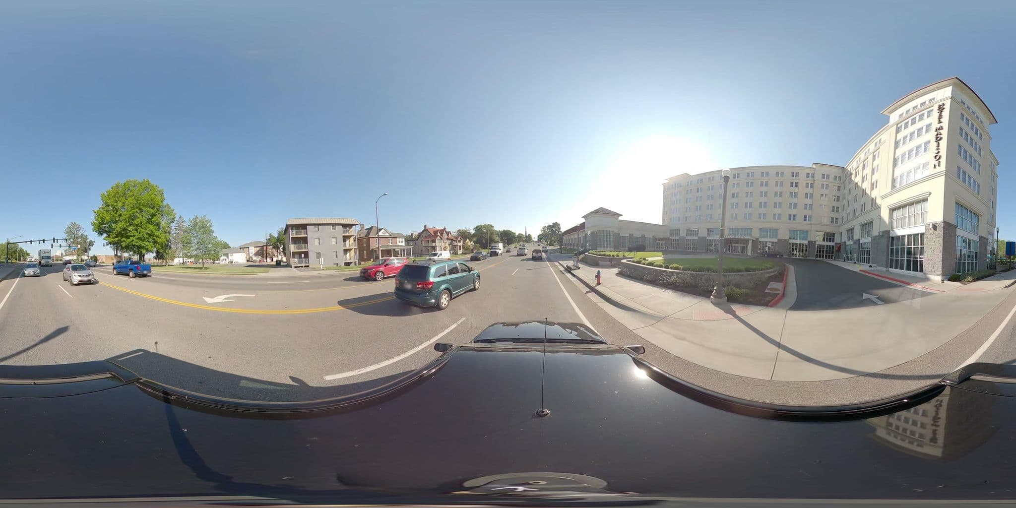 Street view near Hotel Madison, Harrisonburg — © pmfox97 (CC BY-SA · Mapillary)