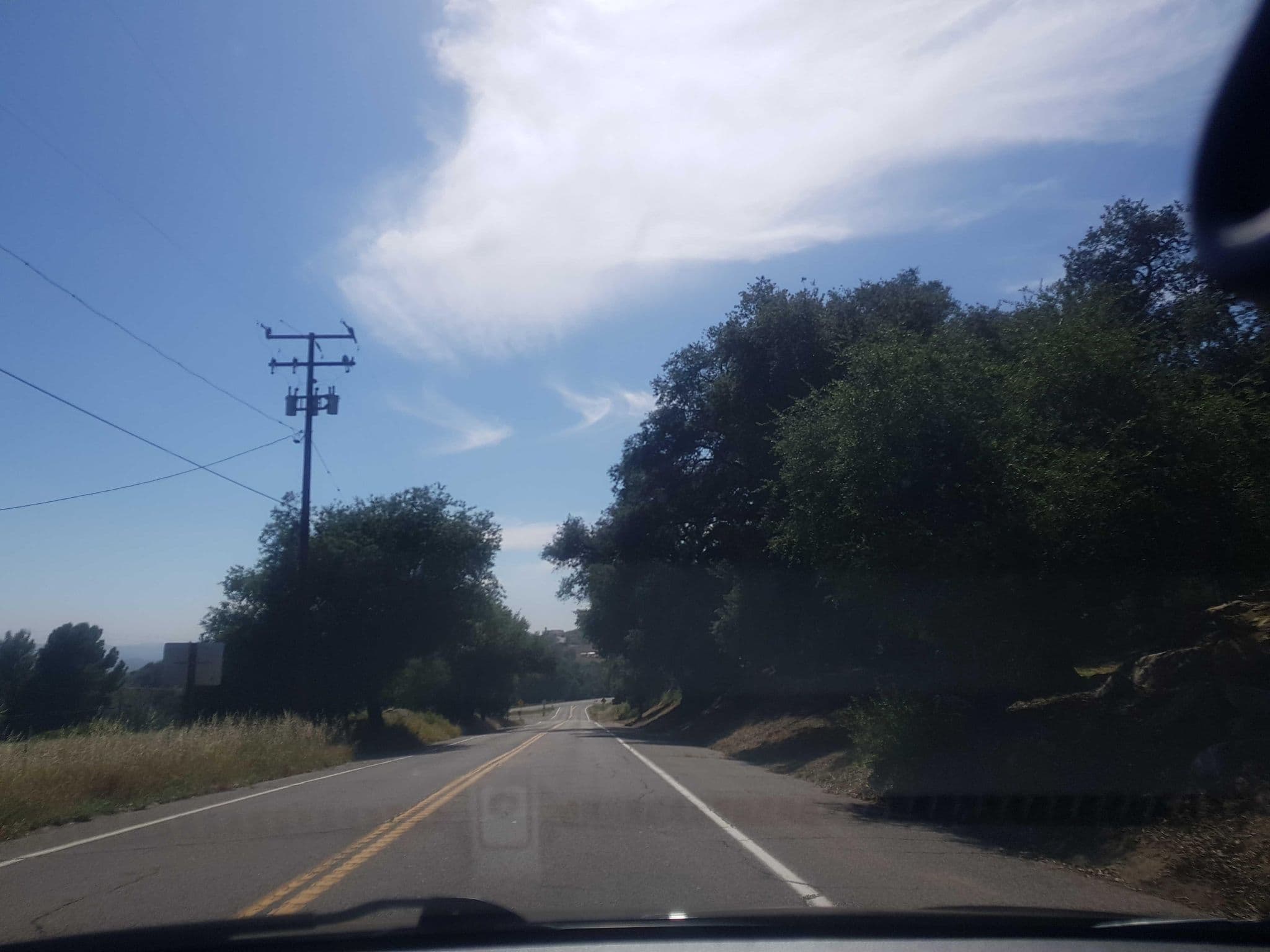 Street view near Oak Knoll Campground, Valley Center — © igorzo (CC BY-SA · Mapillary)