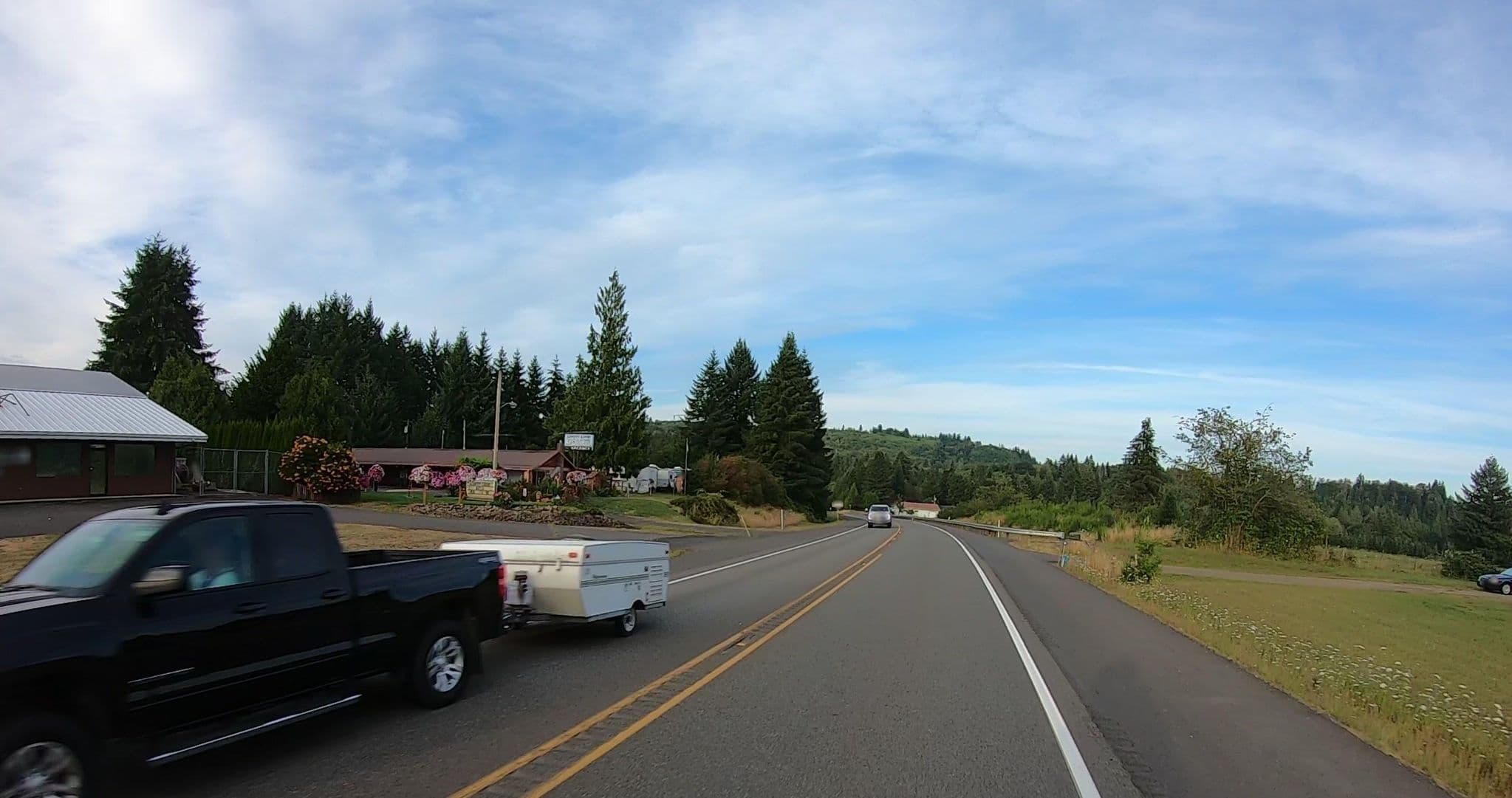 Street view near Country Cabins Motel, Napavine — © networklanman (CC BY-SA · Mapillary)