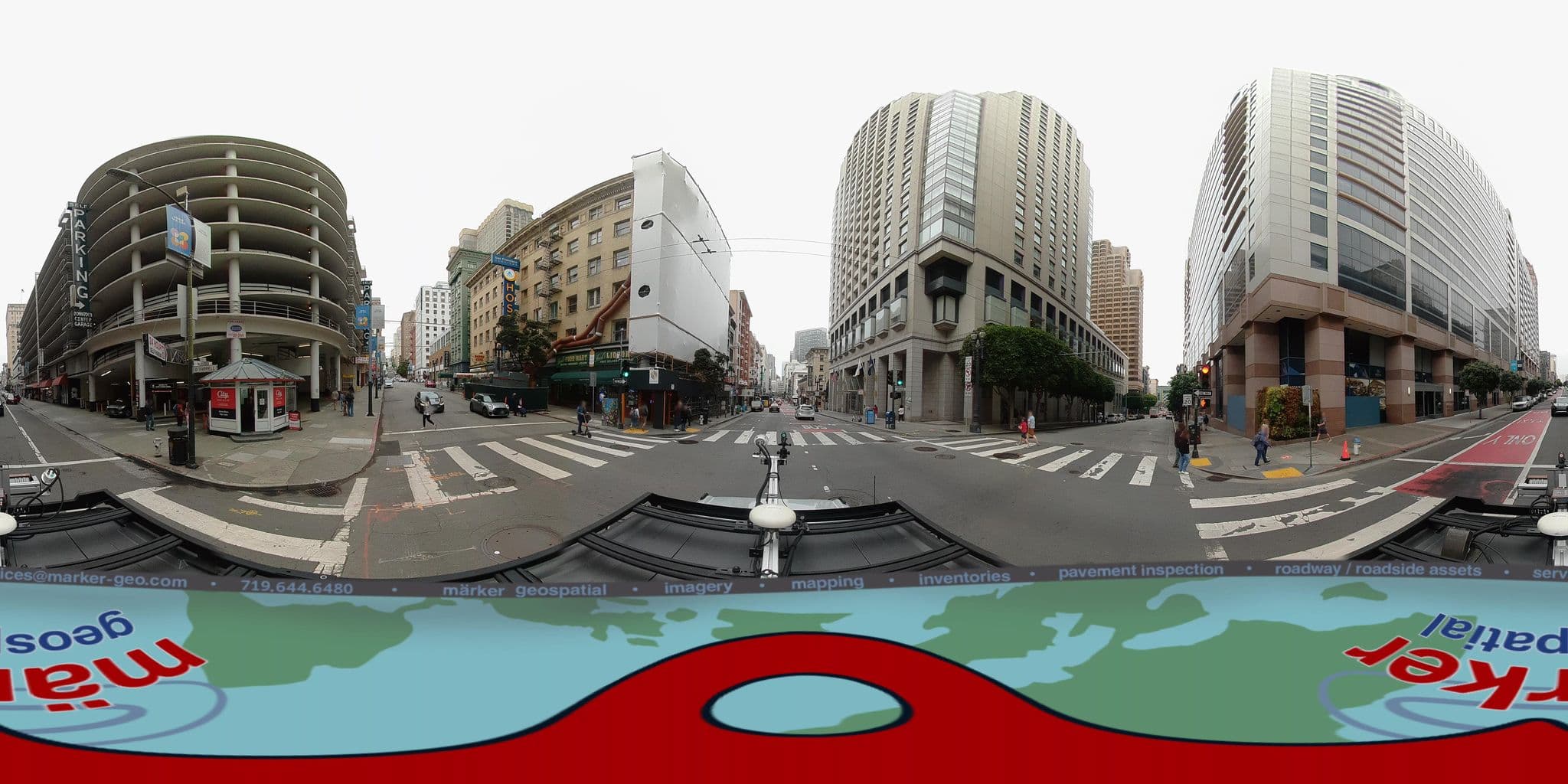 Street view near Hi Hostel Downtown, Chinatown