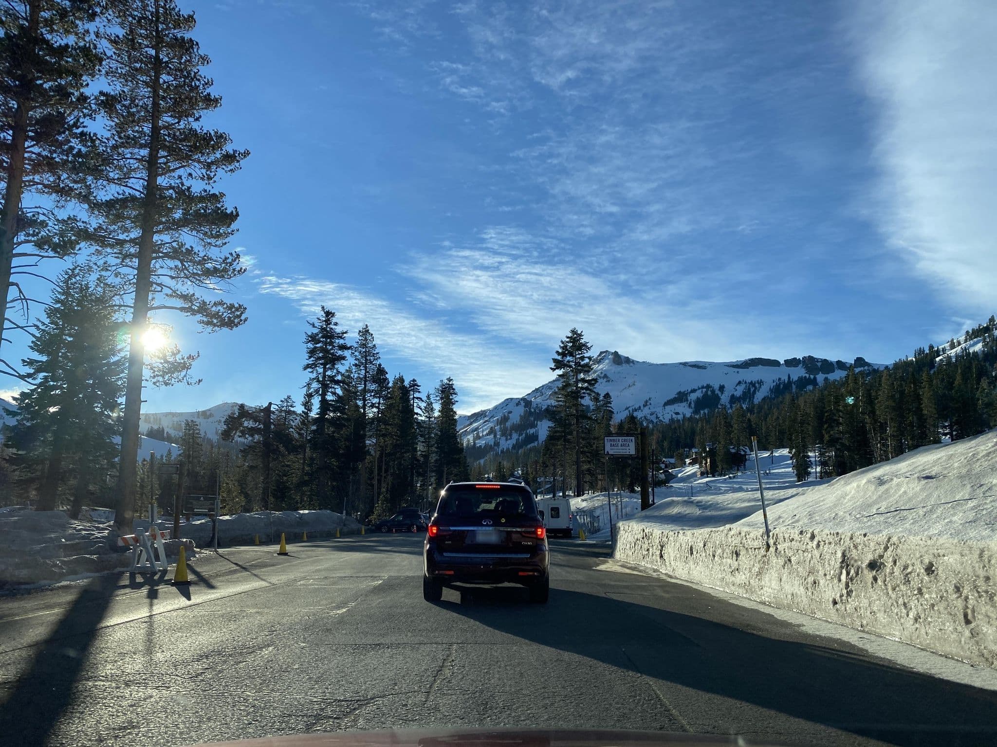 Street view near Timber Creek Base Area, South Lake Tahoe — © eneerhut (CC BY-SA · Mapillary)
