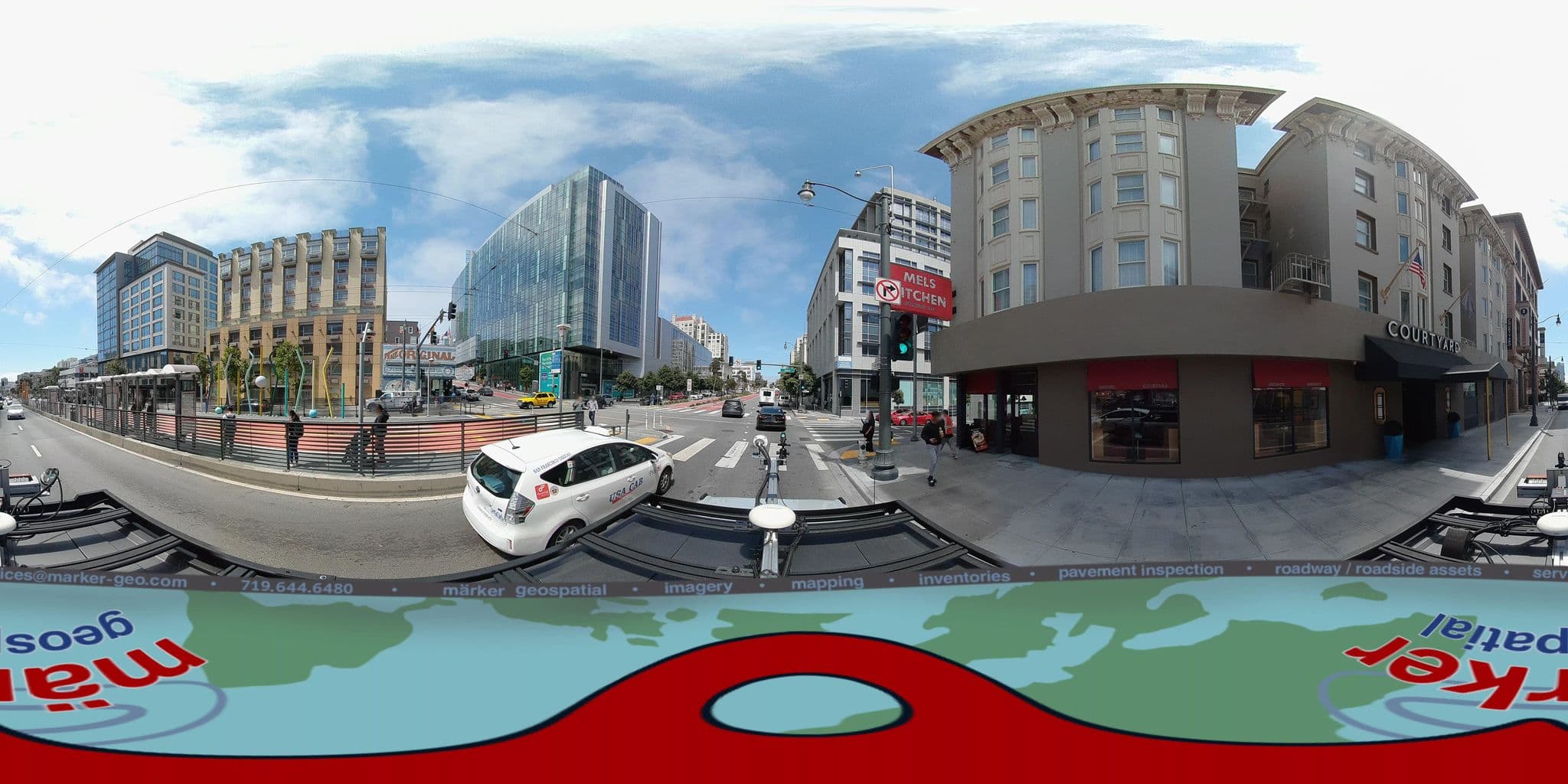 Street view near Courtyard, San Francisco