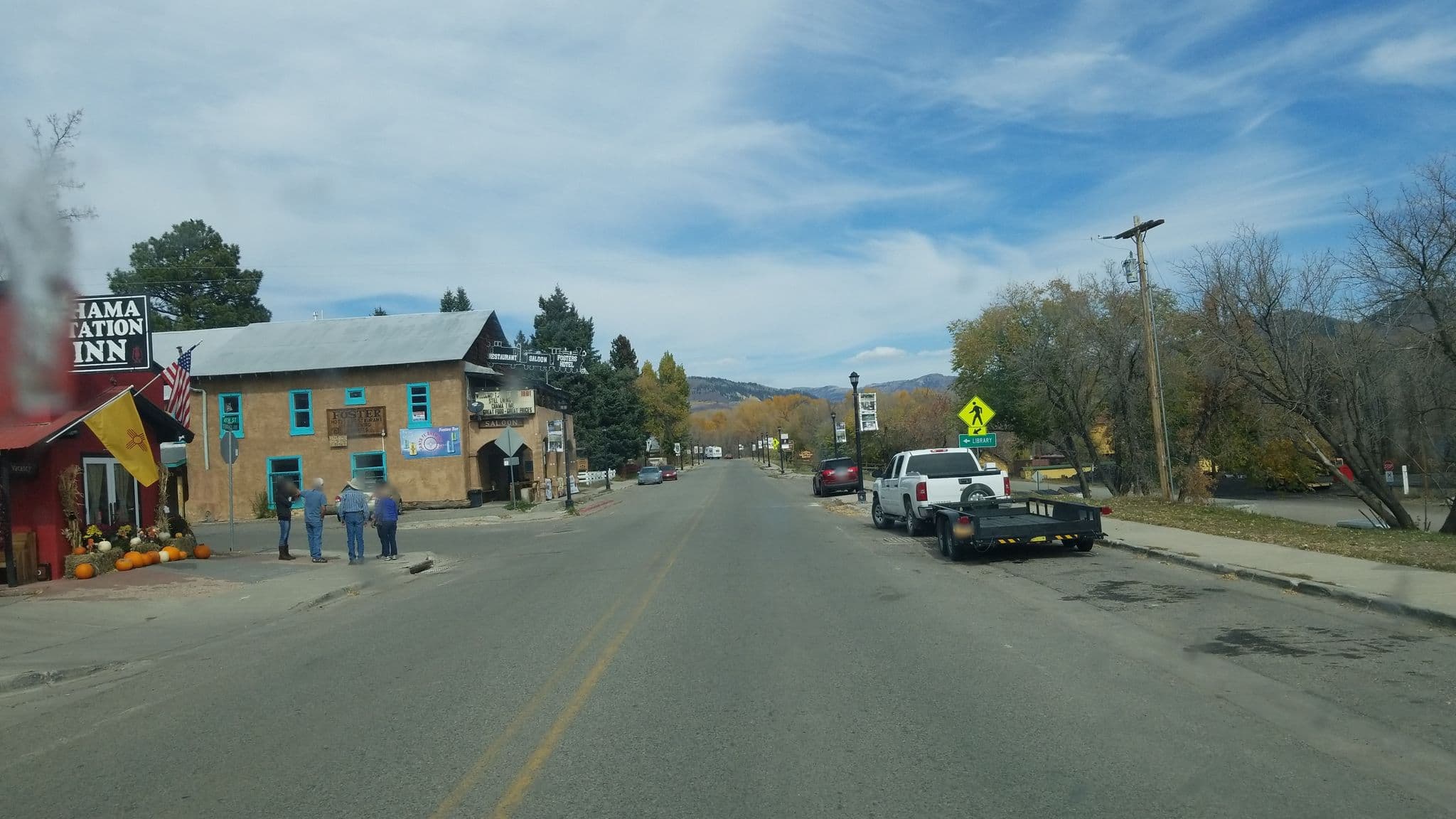 Street view near Chama Station Inn, Chama — © jbthemilker (CC BY-SA · Mapillary)