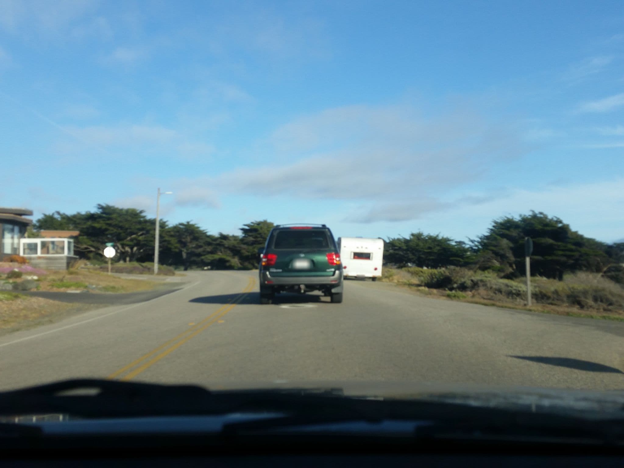 Street view near Moonstone Inn, Cambria — © caboosey (CC BY-SA · Mapillary)