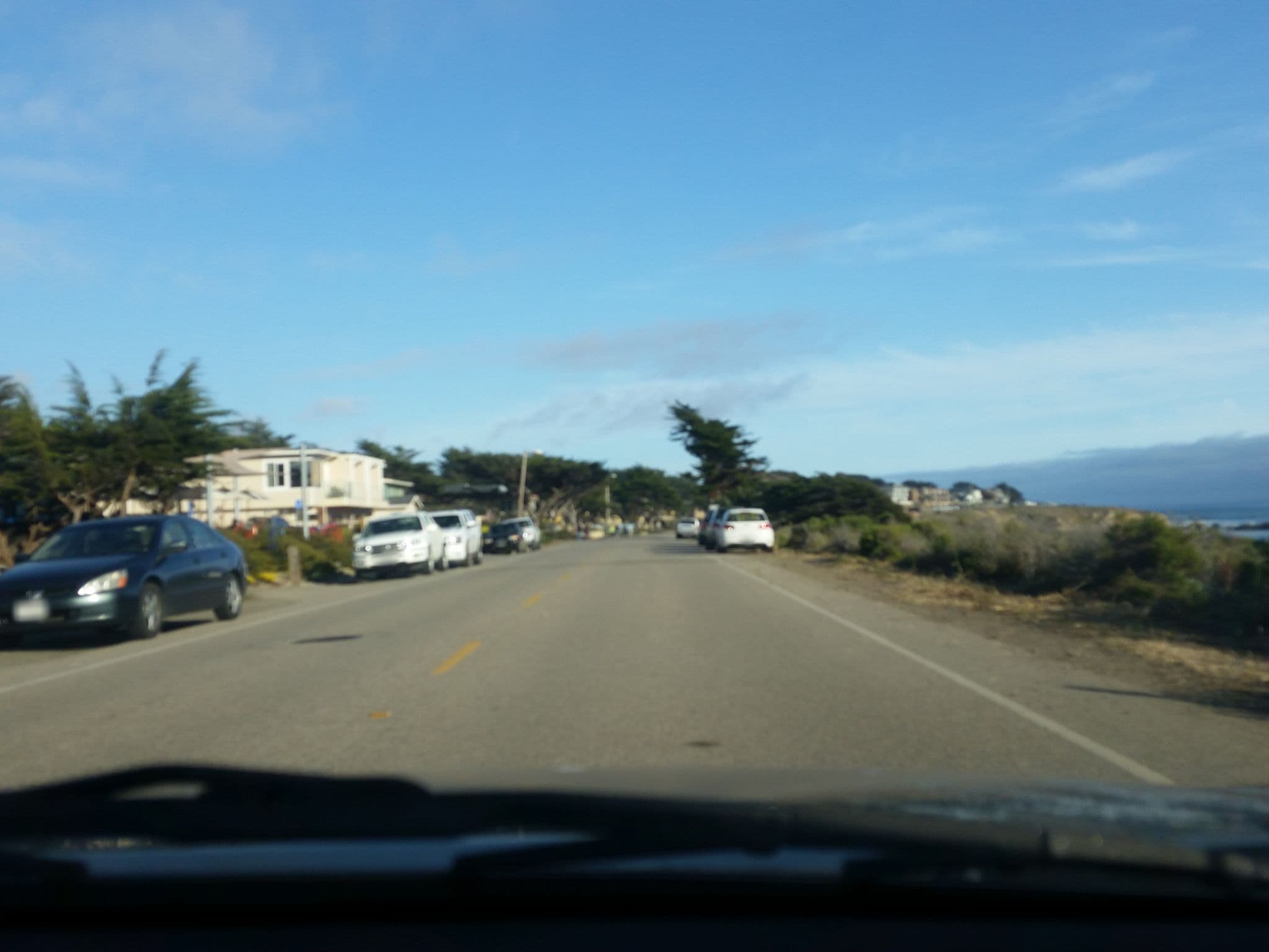 Street view near Moonstone Cottages by the Sea, Cambria — © caboosey (CC BY-SA · Mapillary)
