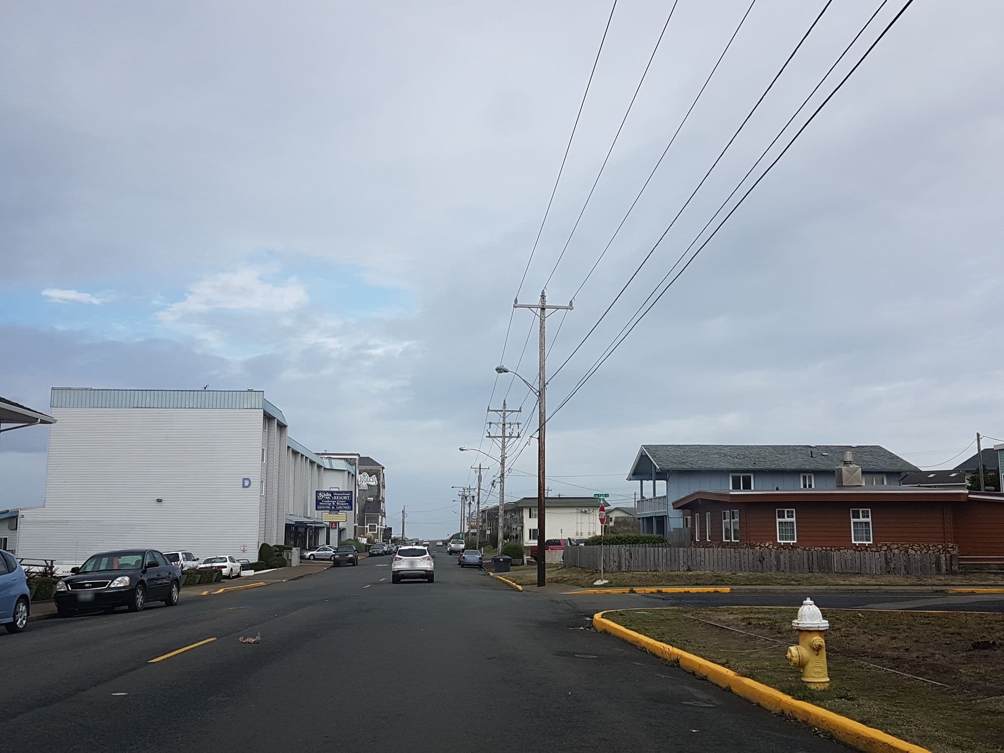 Street view near Seagrass Oceanfront Inn, Agate Beach — © jopparn (CC BY-SA · Mapillary)