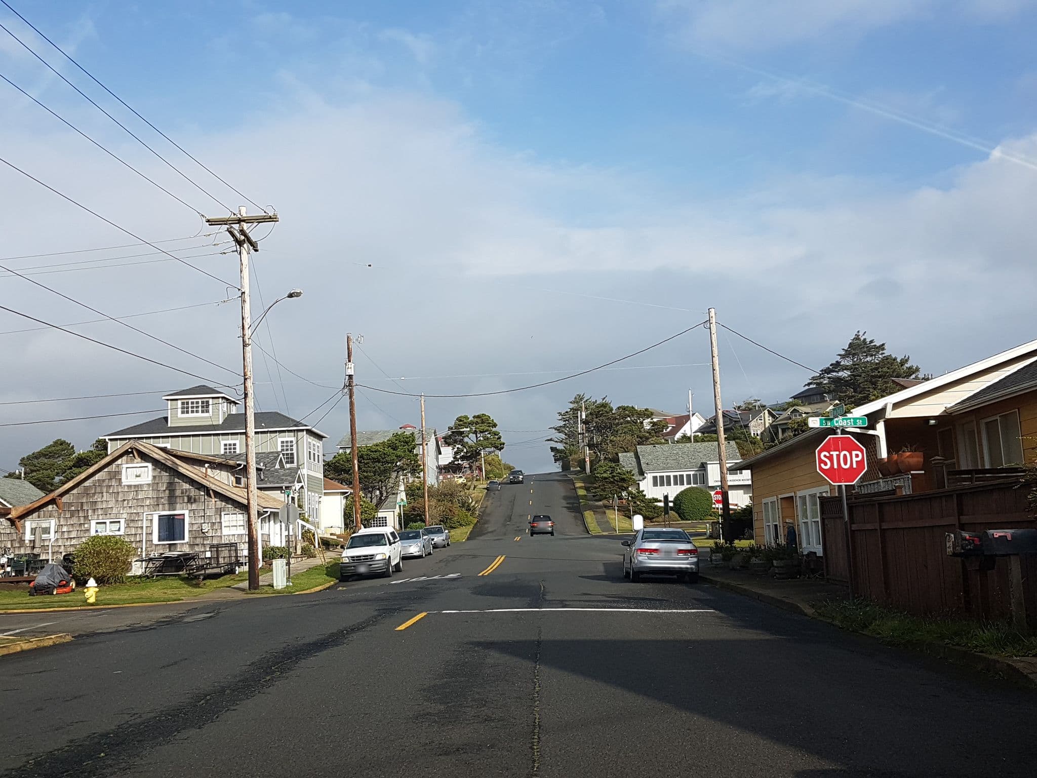 Street view near Green Gables Bed & Breakfast, Agate Beach — © jopparn (CC BY-SA · Mapillary)