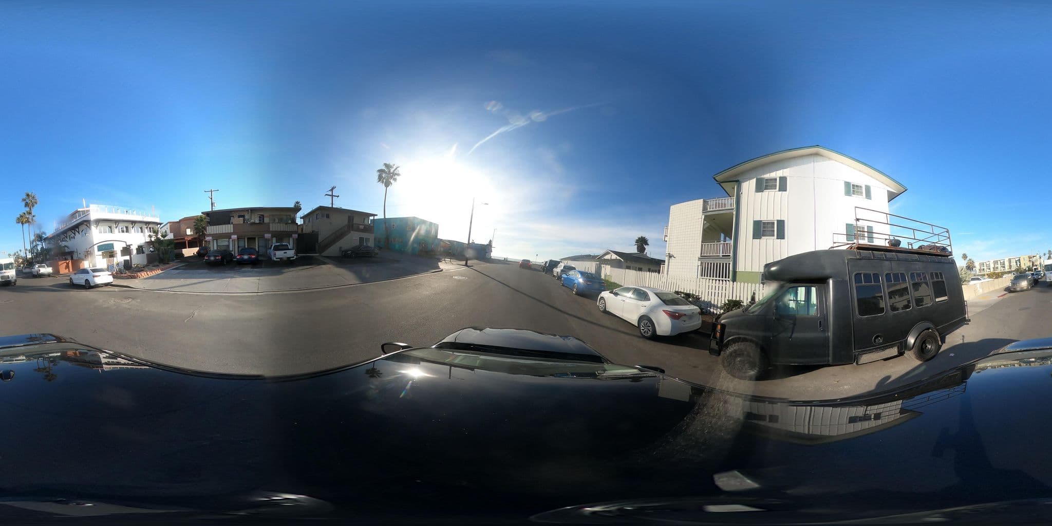 Street view near Beach Bungalow, La Jolla — © GoProMAX3M (CC BY-SA · Mapillary)