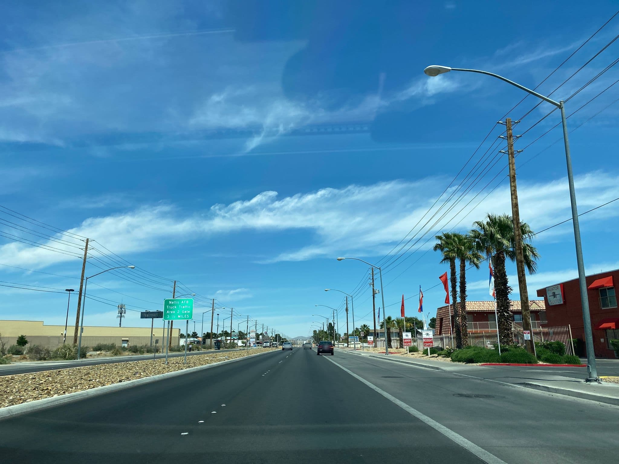 Street view near Stay suites of America, Nellis Air Force Base — © matsayz (CC BY-SA · Mapillary)