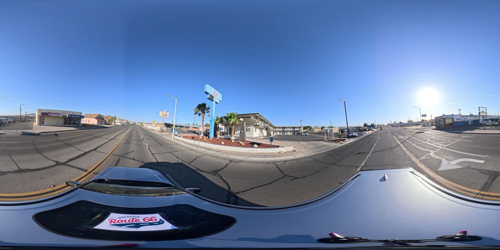 Street view near Americas Best Value Inn, Barstow — © nthp_gis (CC BY-SA · Mapillary)