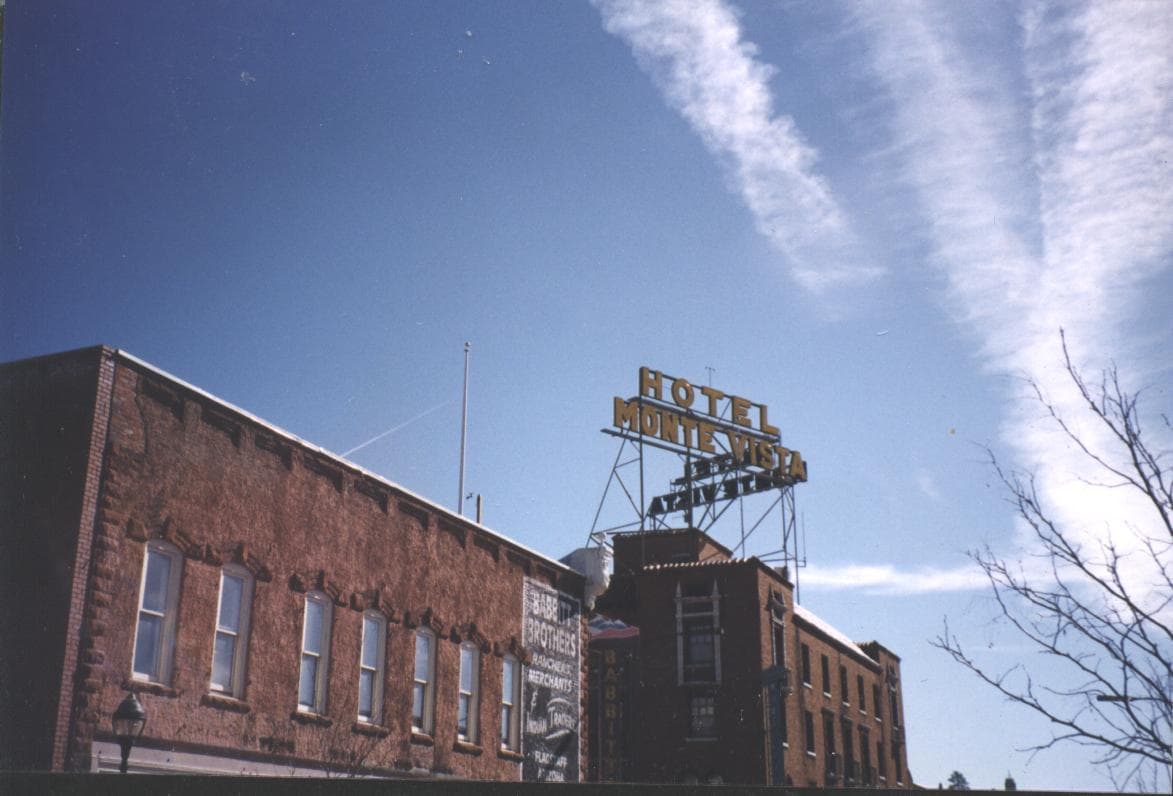 Hotel Monte Vista — photo via Wikimedia Commons