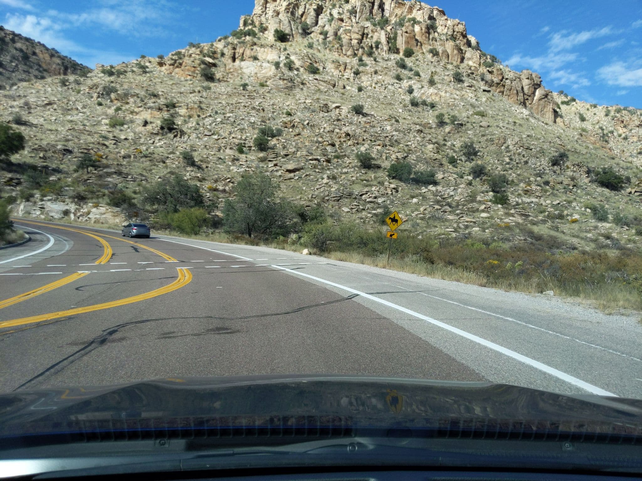 Street view near Molino Basin Campground, Tanque Verde — © cjdavis (CC BY-SA · Mapillary)
