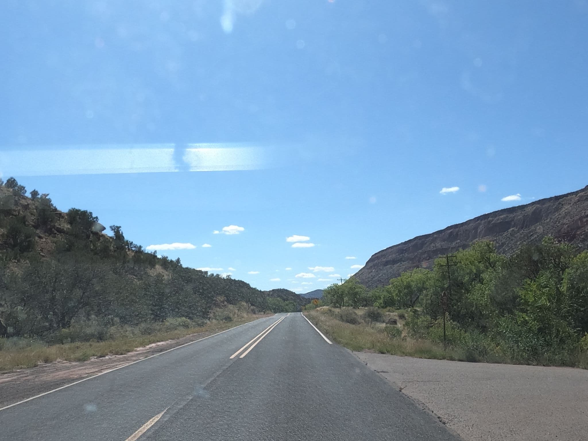 Street view near Vista Linda Campground, Jemez Pueblo — © missmichiko (CC BY-SA · Mapillary)