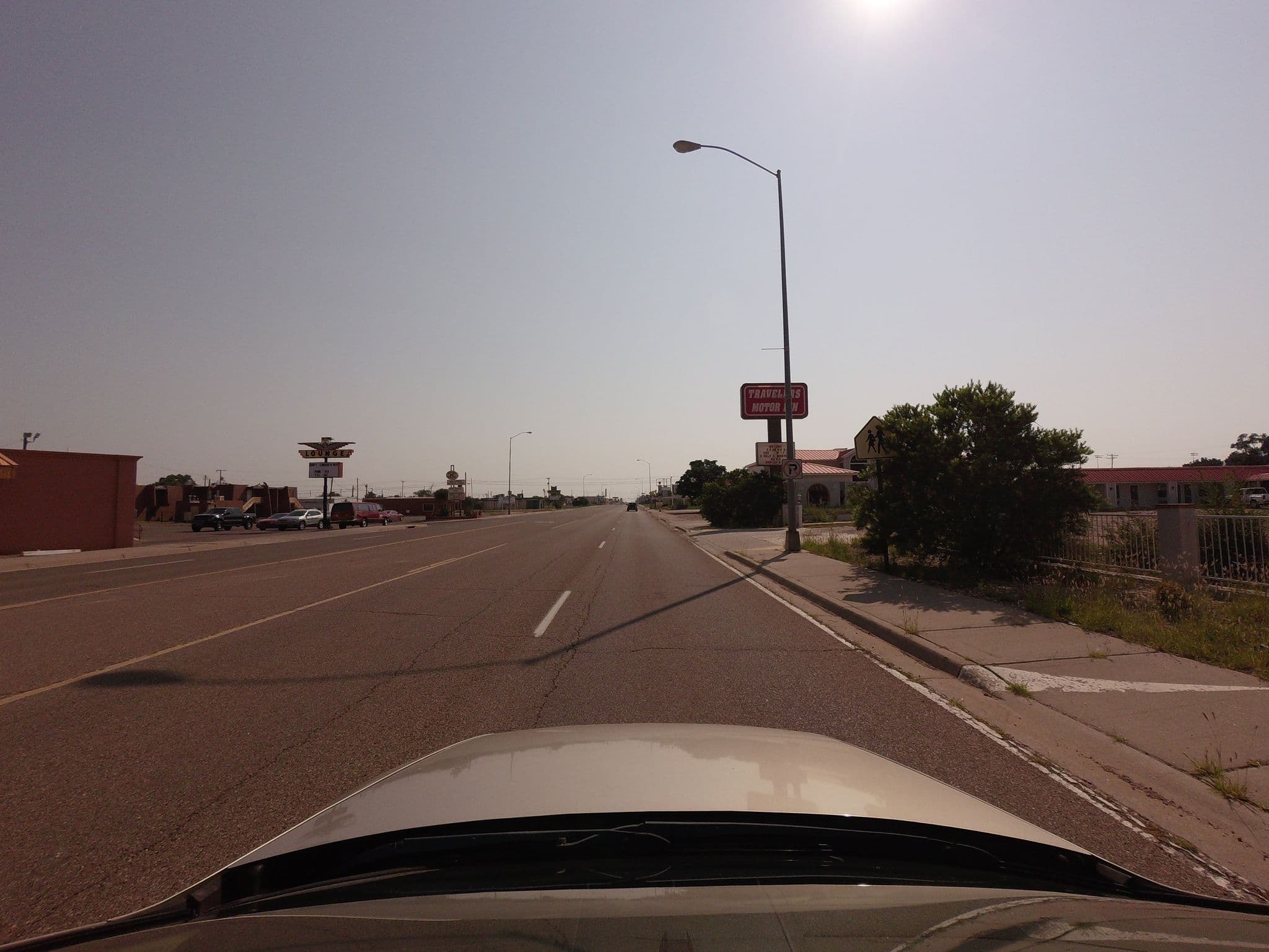 Street view near Bedget Inn, Tucumcari — © srhewett21 (CC BY-SA · Mapillary)