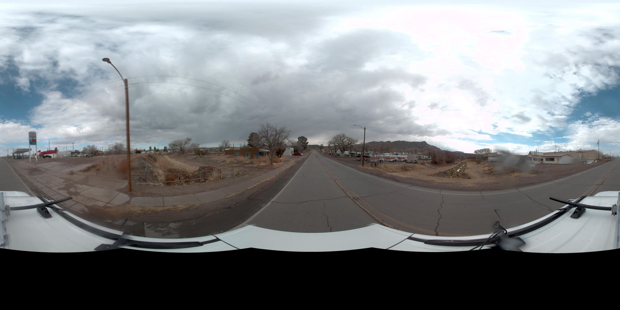 Street view near Cottonwood RV Park, Truth or Consequences — © rking (CC BY-SA · Mapillary)