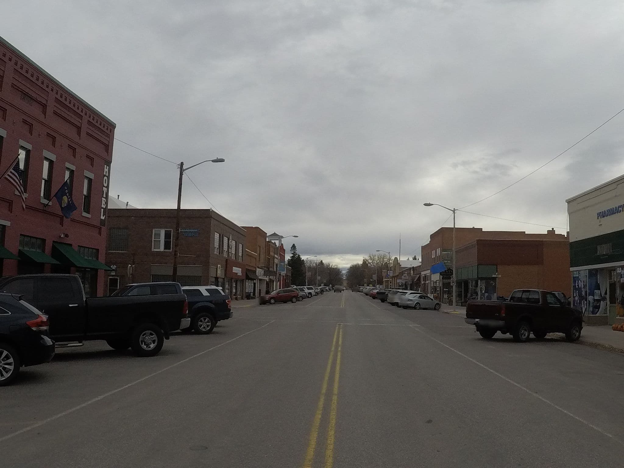 Street view near The Rex Hotel, Big Timber — © chrisbeddow (CC BY-SA · Mapillary)
