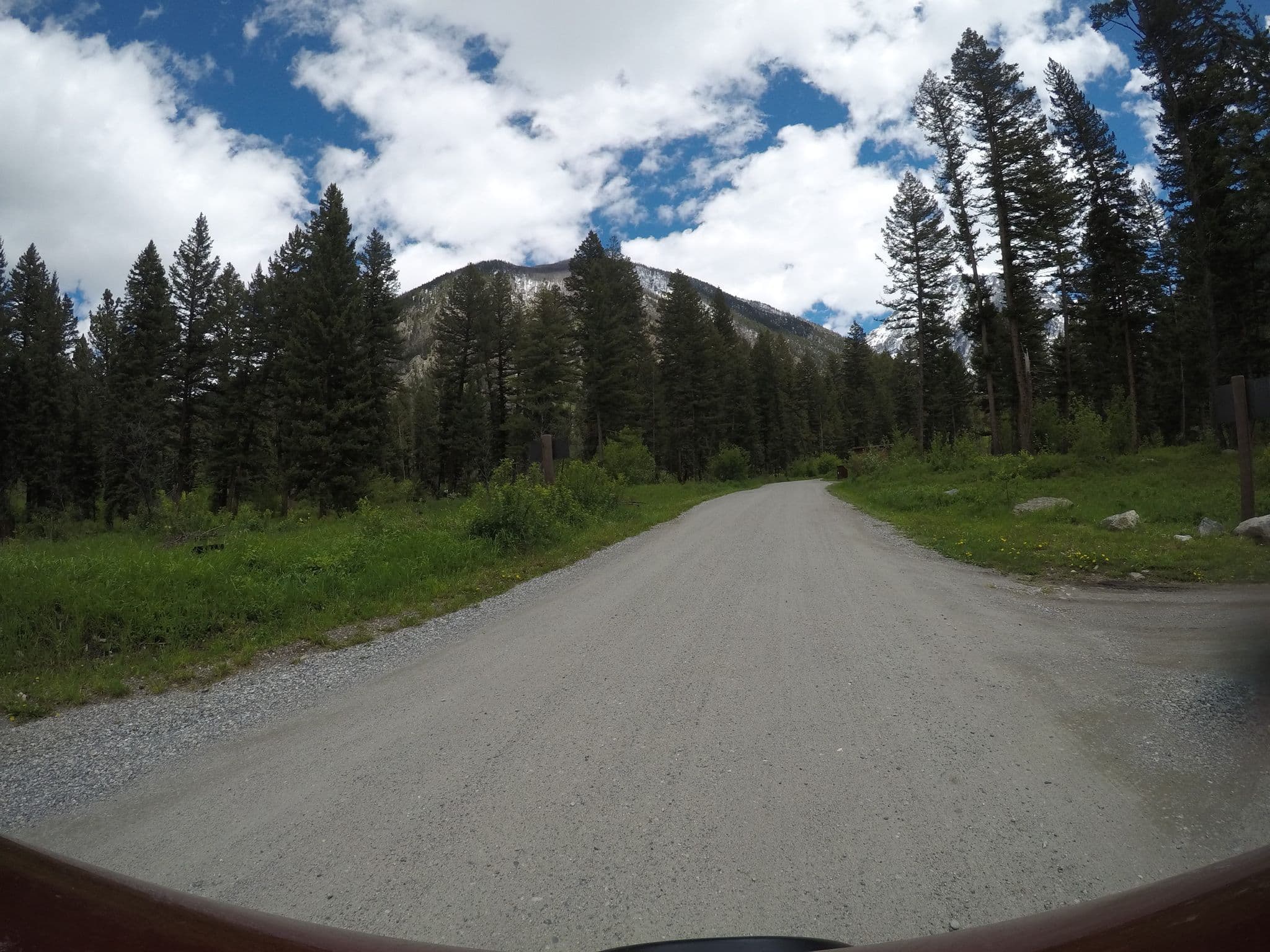 Street view near Pine Creek Campground, Bozeman — © chrisbeddow (CC BY-SA · Mapillary)