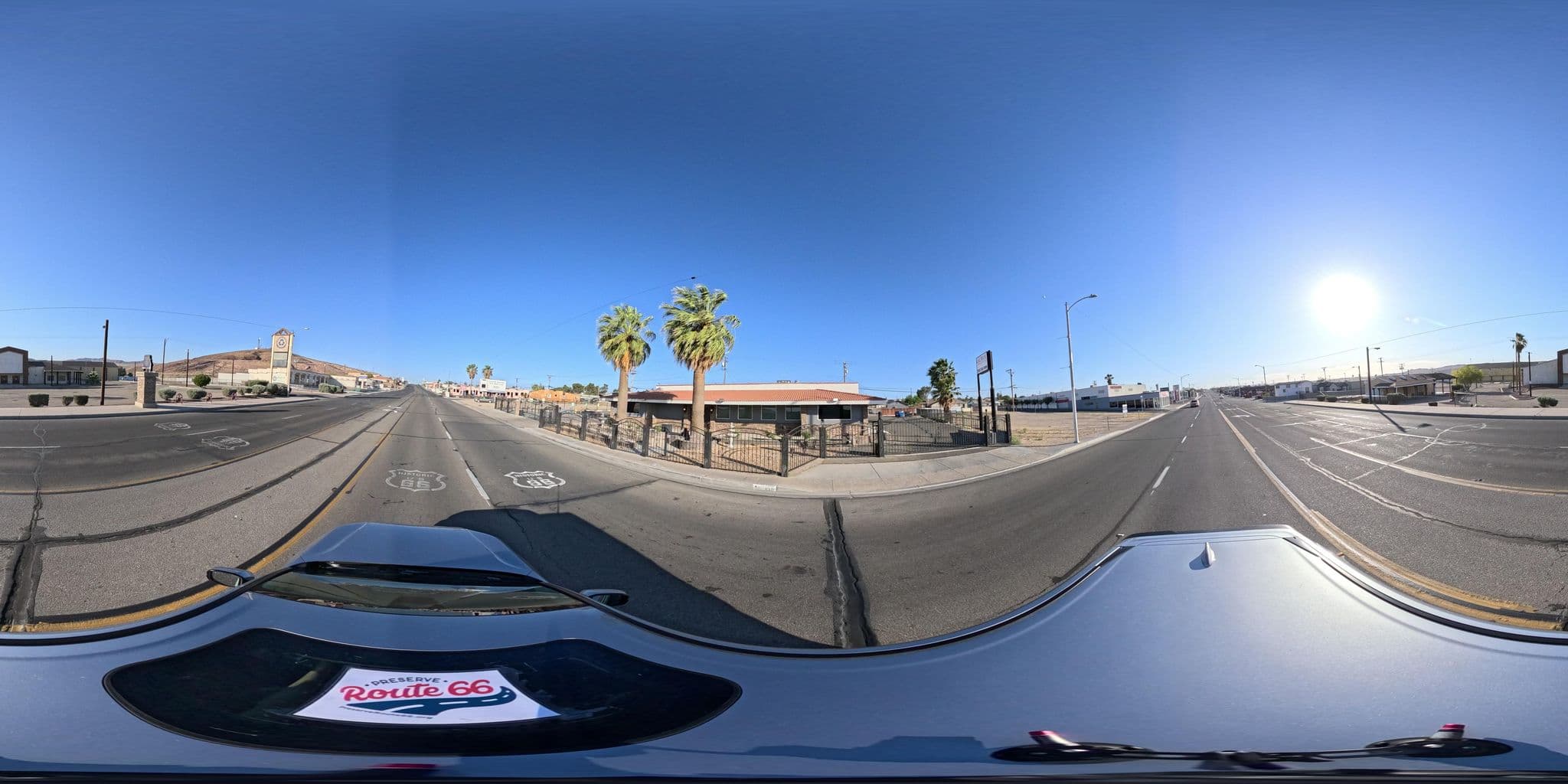 Street view near Sunset Inn, Barstow — © nthp_gis (CC BY-SA · Mapillary)