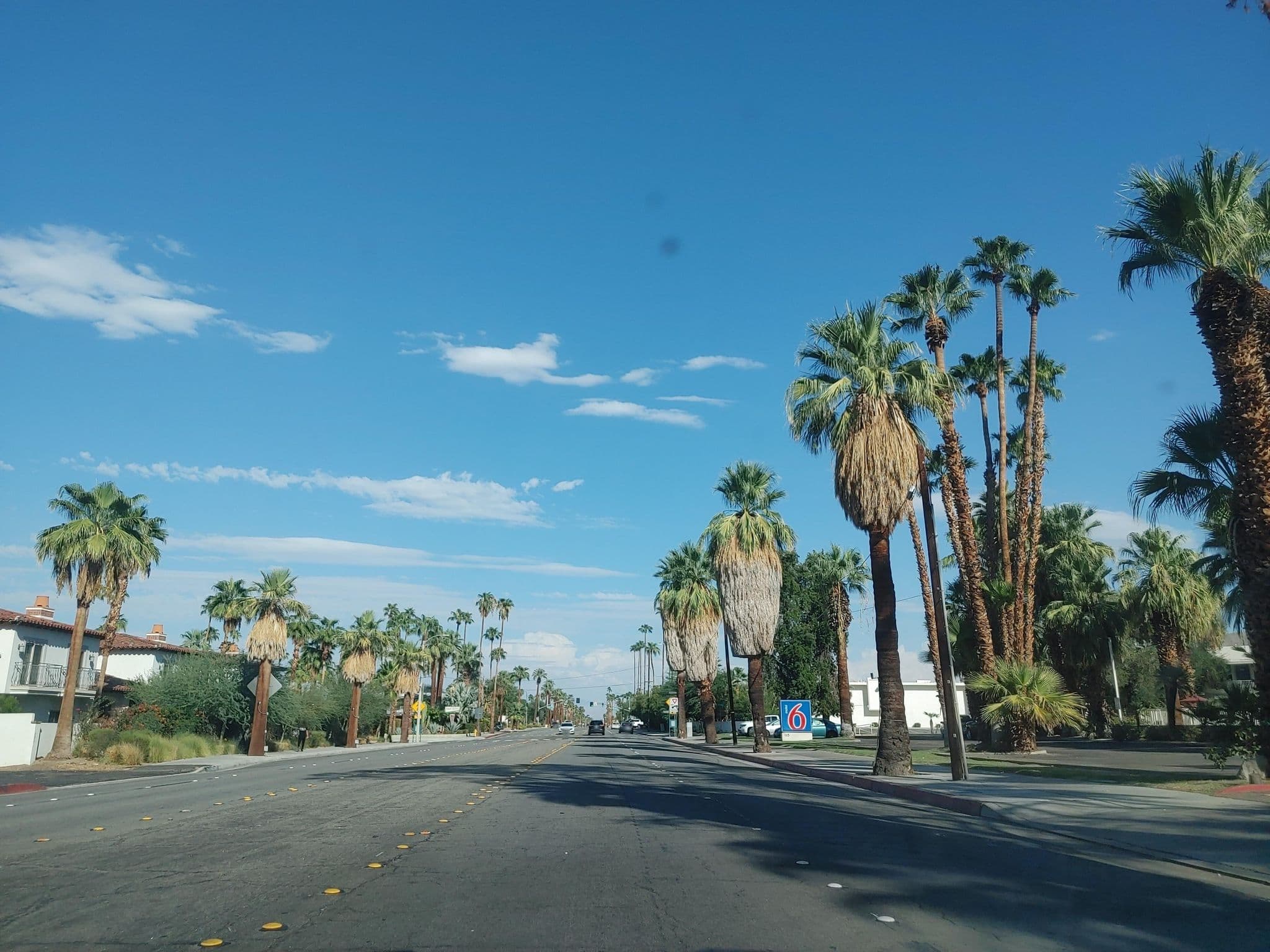 Street view near Casitas Laquita Inn, Palm Springs