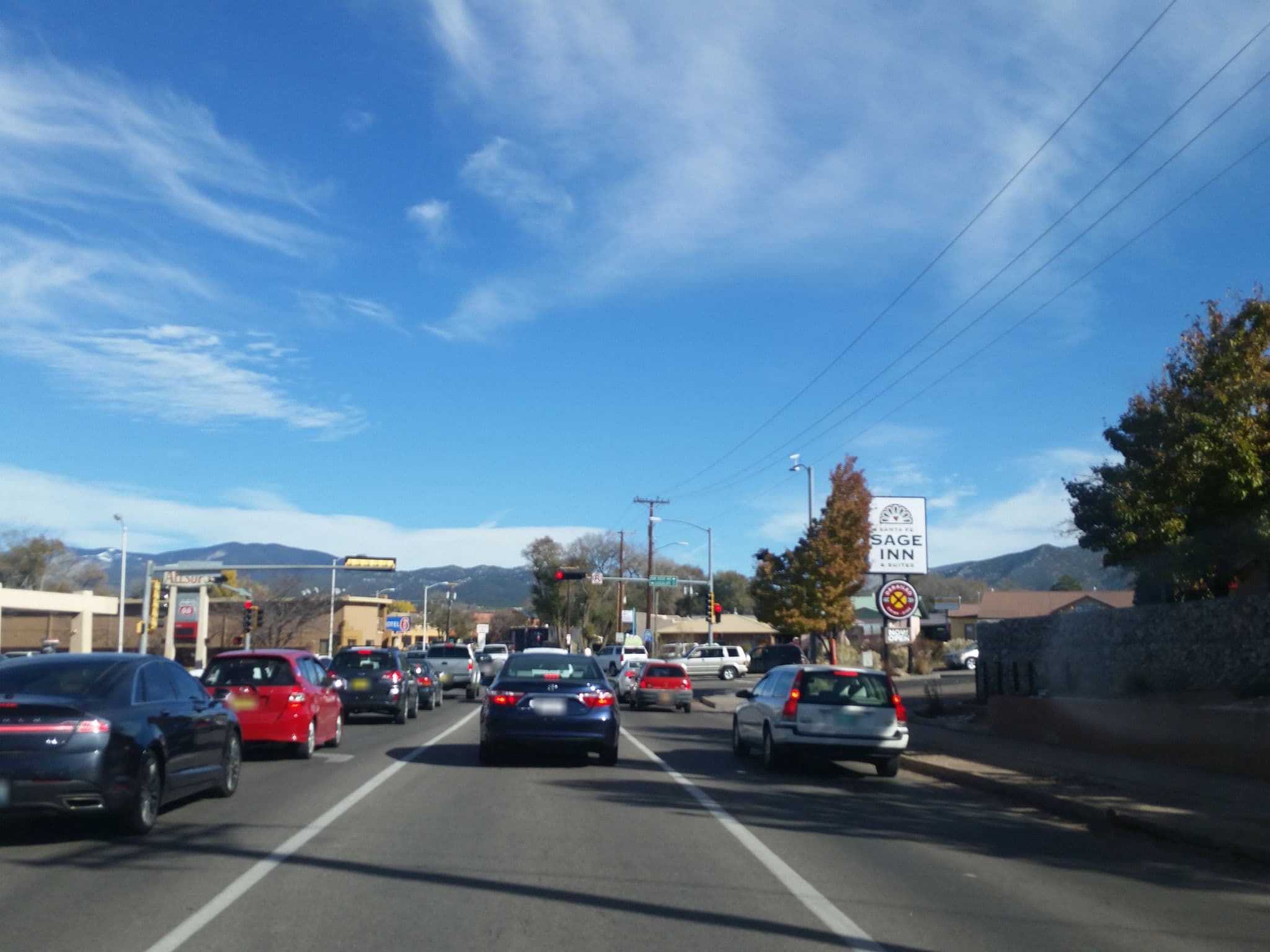 Street view near Santa Fe Sage Inn, Santa Fe — © stephenguerin (CC BY-SA · Mapillary)