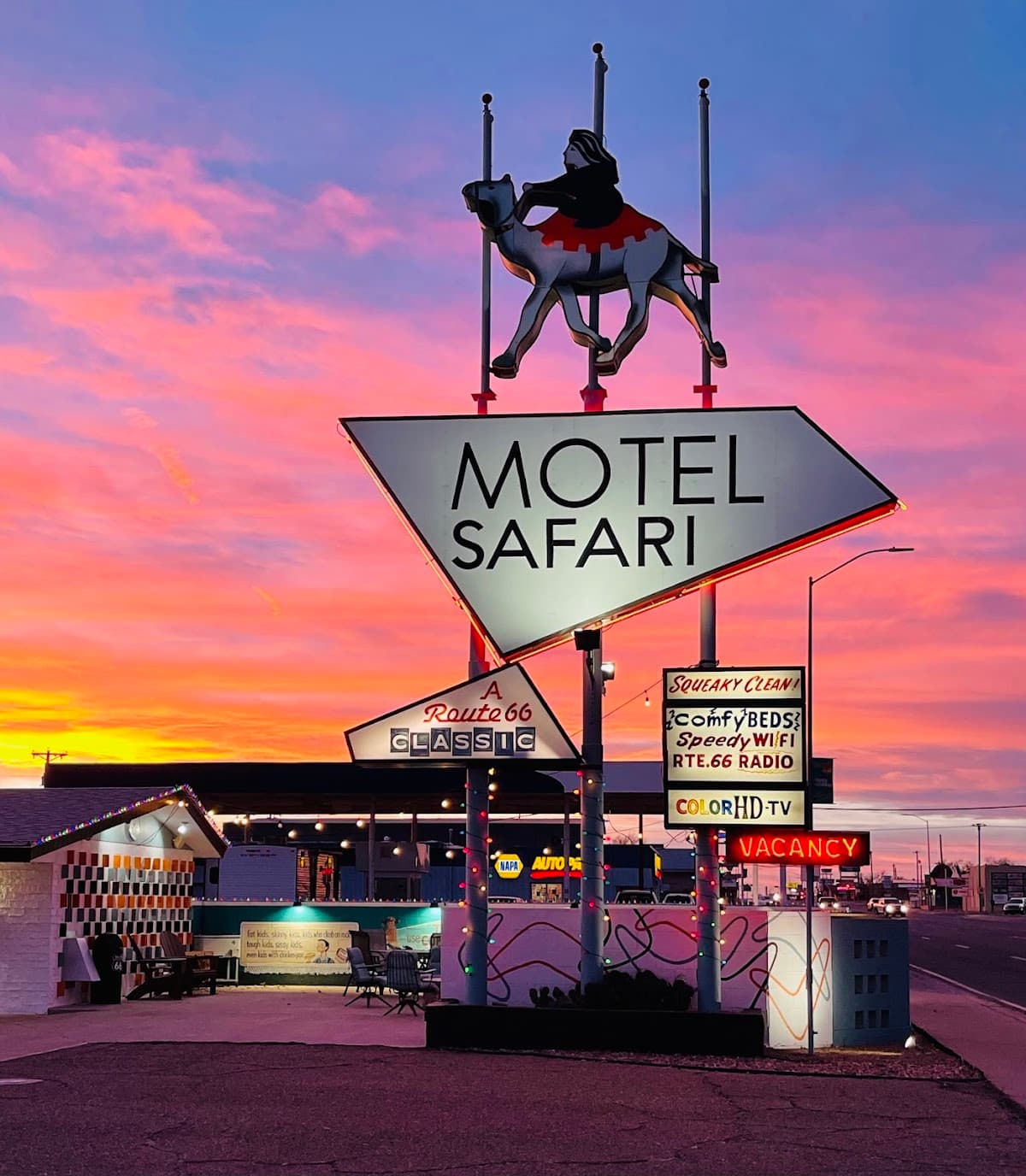 Motel Safari, Motel in Tucumcari