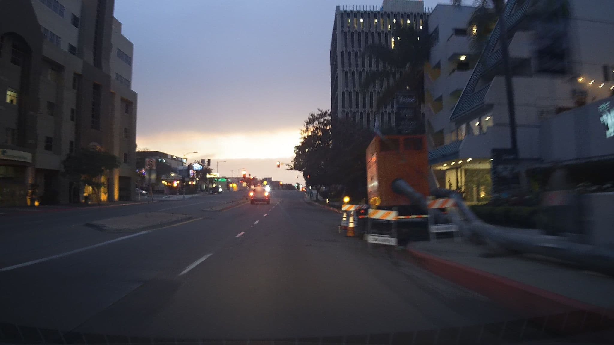 Street view near Sommerset Suites Hotel, San Diego
