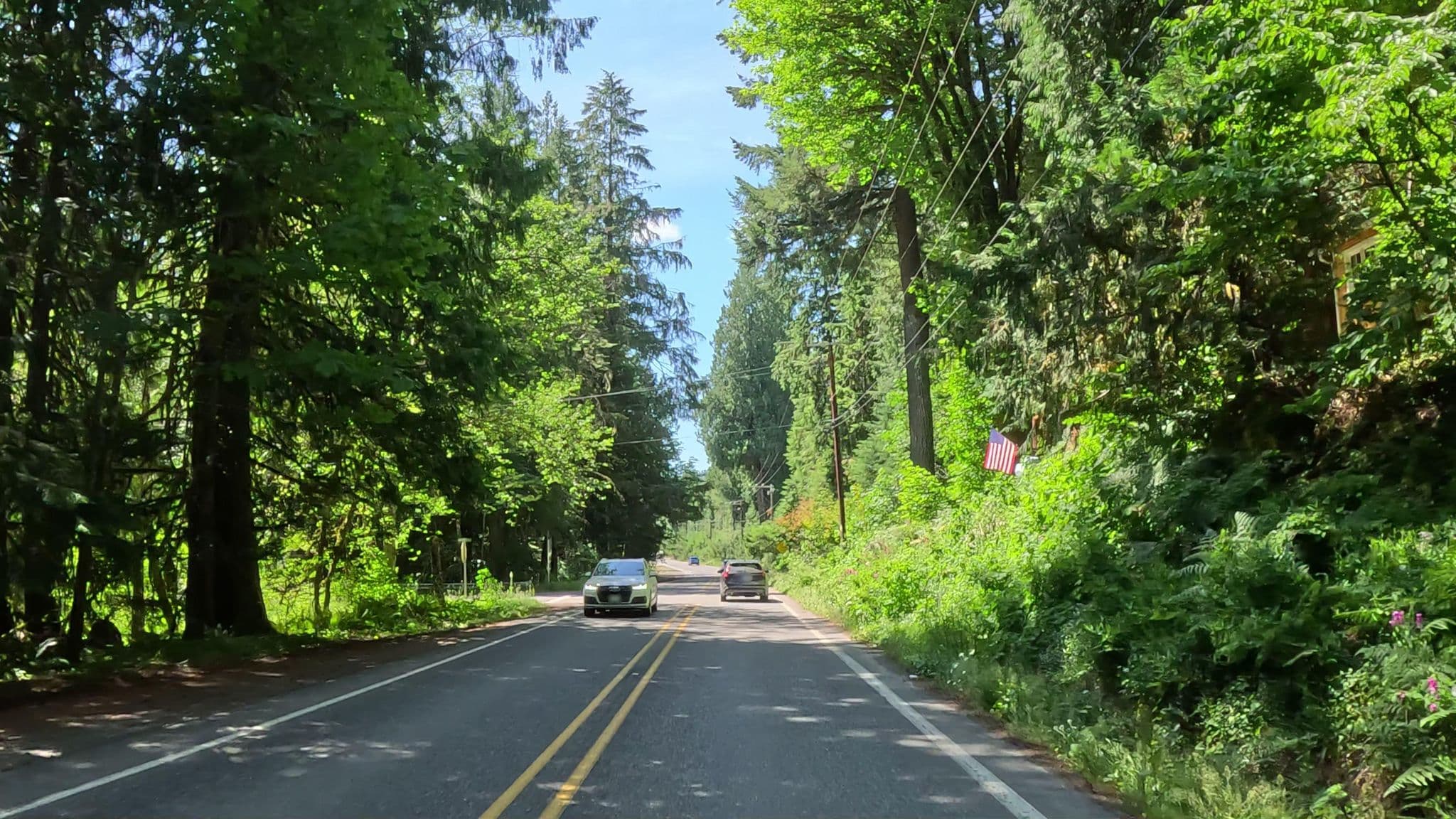 Street view near Stepping Stone Cabins, Eatonville — © robinmonks (CC BY-SA · Mapillary)