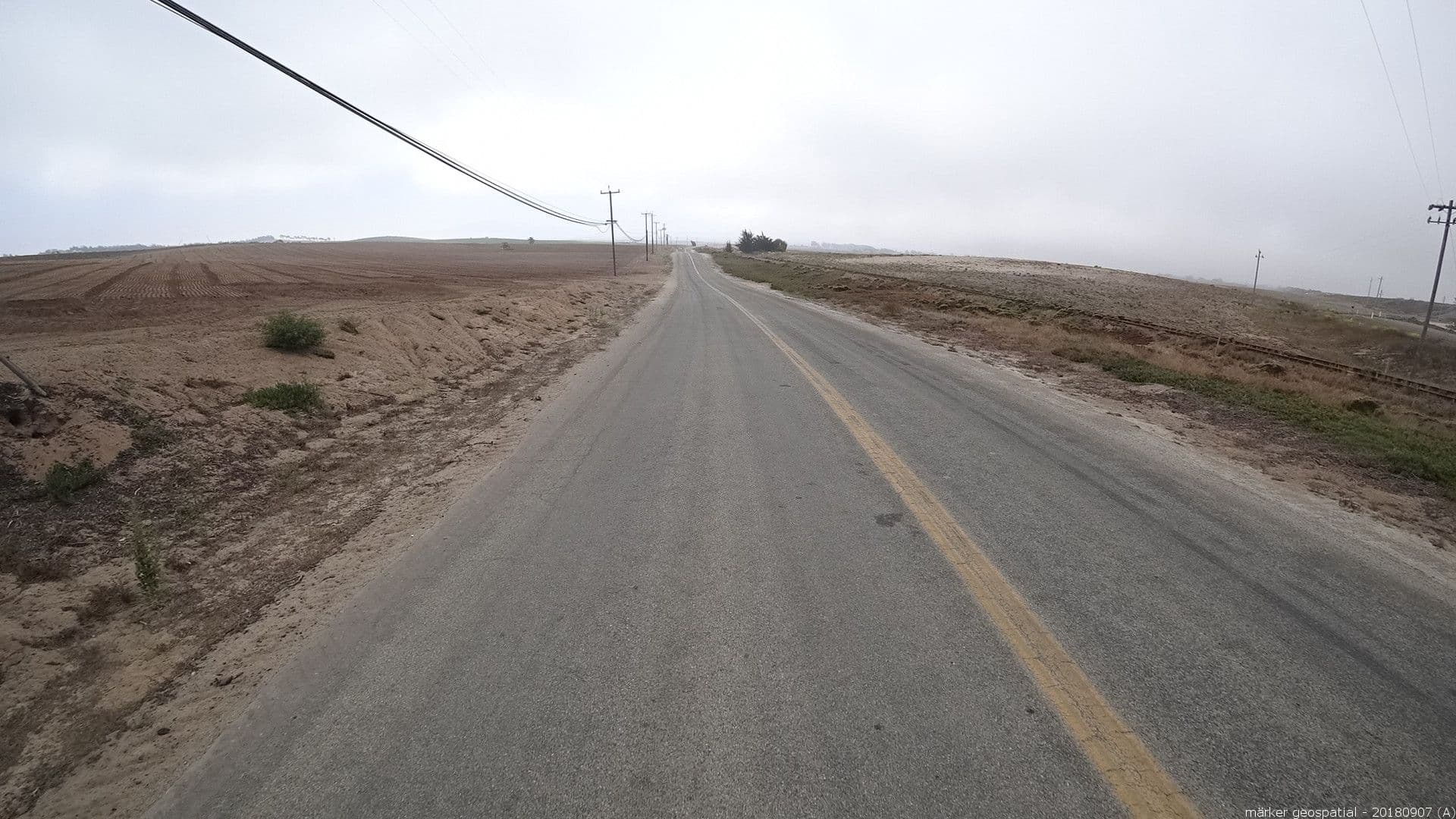 Street view near free campsite, Marina — © marker_geo (CC BY-SA · Mapillary)