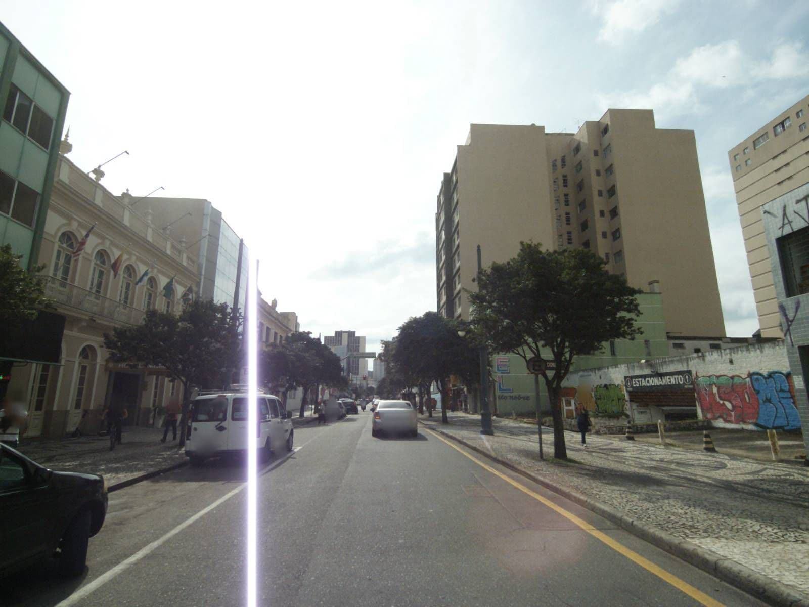 Street view near Hotel Nikko, Curitiba — © projevias (CC BY-SA · Mapillary)