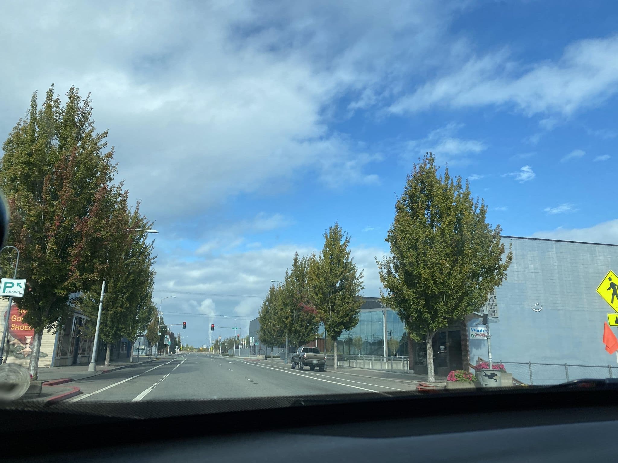 Street view near The Grand Hotel, Port Angeles — © cmiles (CC BY-SA · Mapillary)