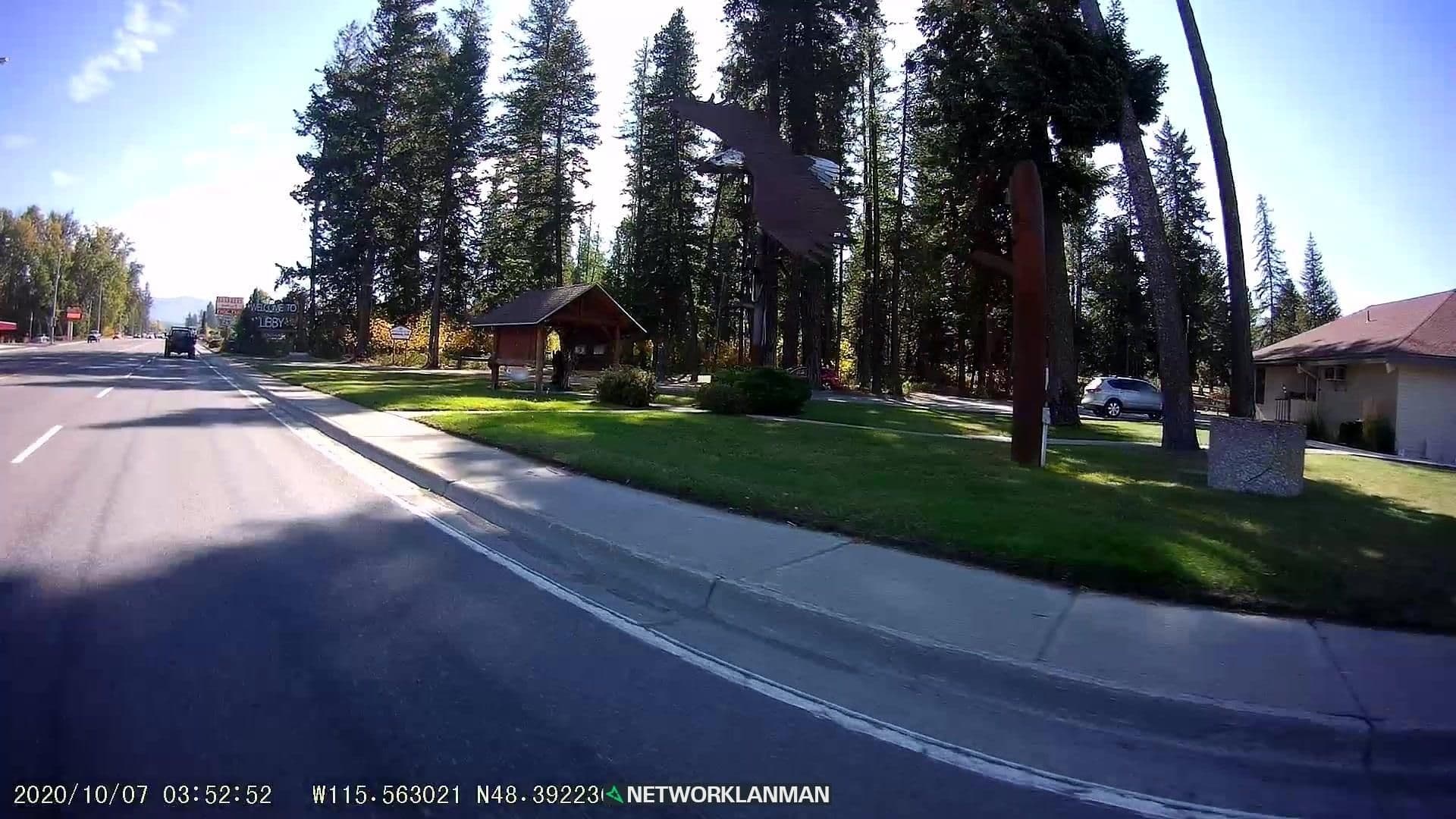 Street view near Volunteer Fire Dept. Campground, Libby — © networklanman (CC BY-SA · Mapillary)