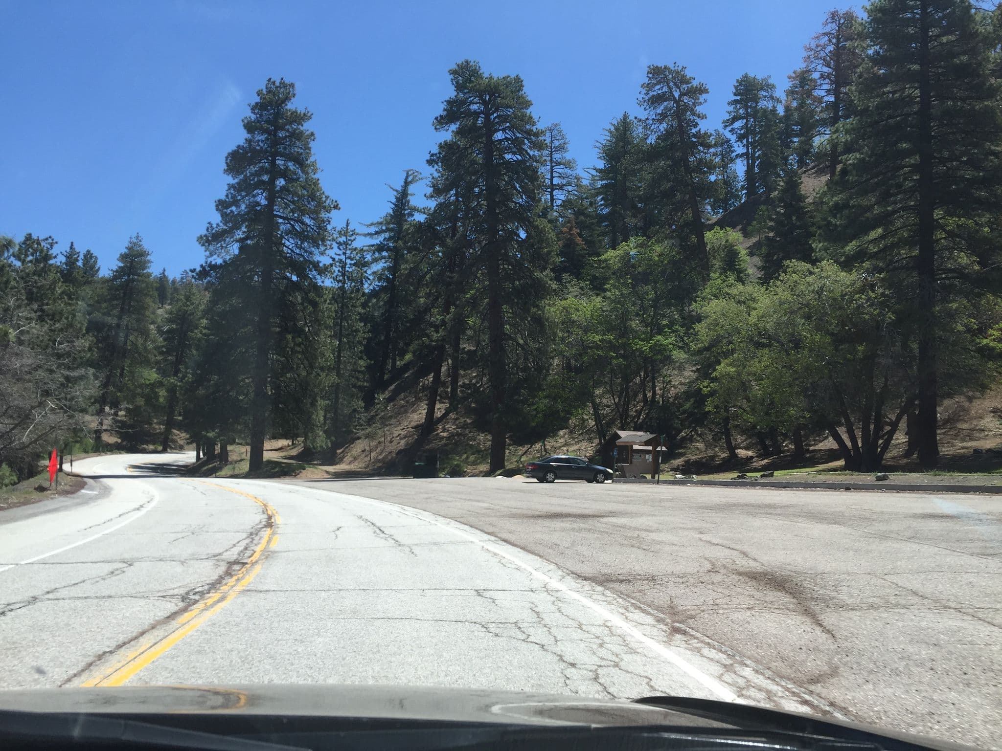 Street view near Apple Tree Campground, Wrightwood — © teemsaj (CC BY-SA · Mapillary)