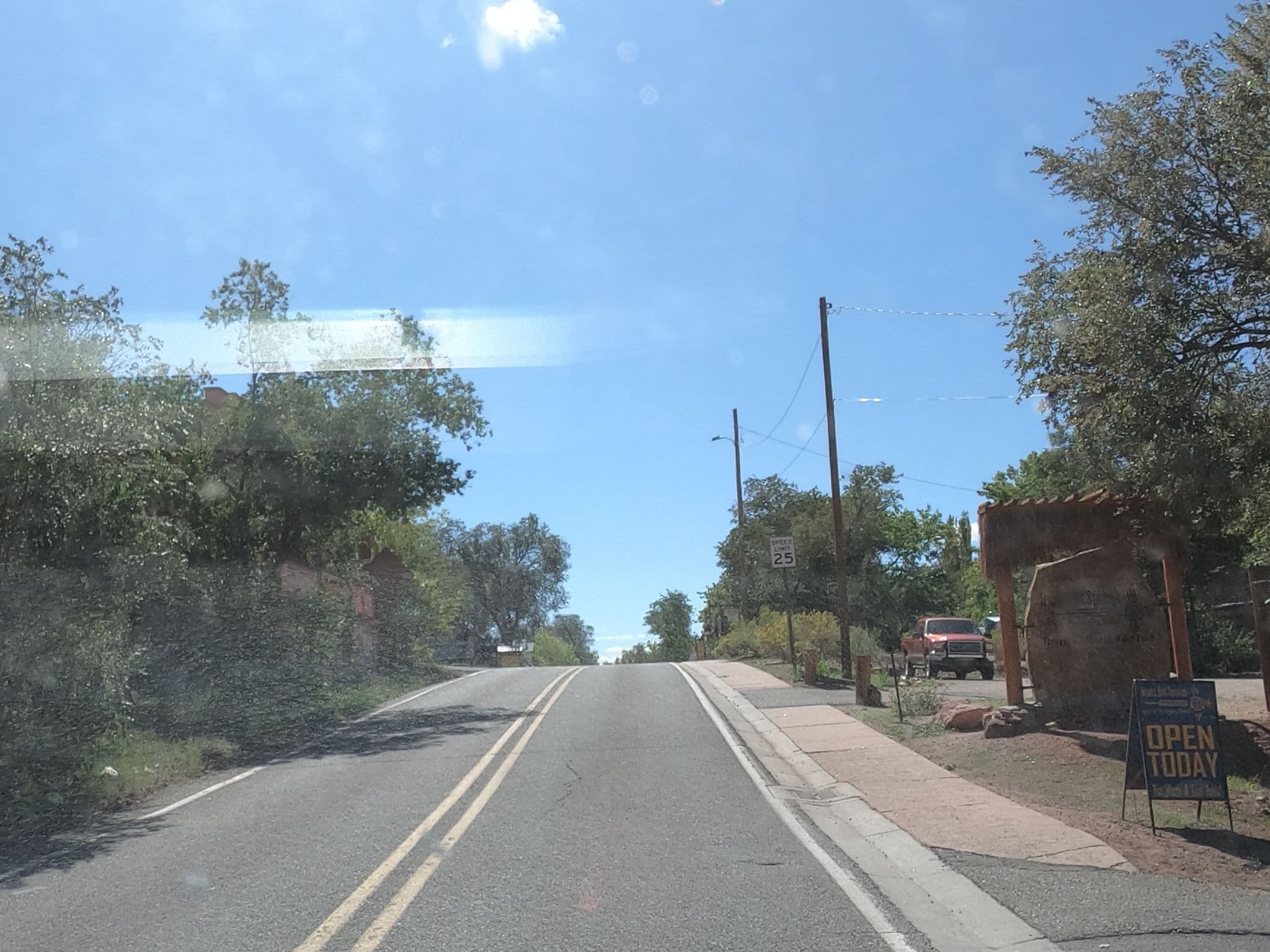 Street view near Jemez Mountain Inn, Jemez Pueblo — © missmichiko (CC BY-SA · Mapillary)