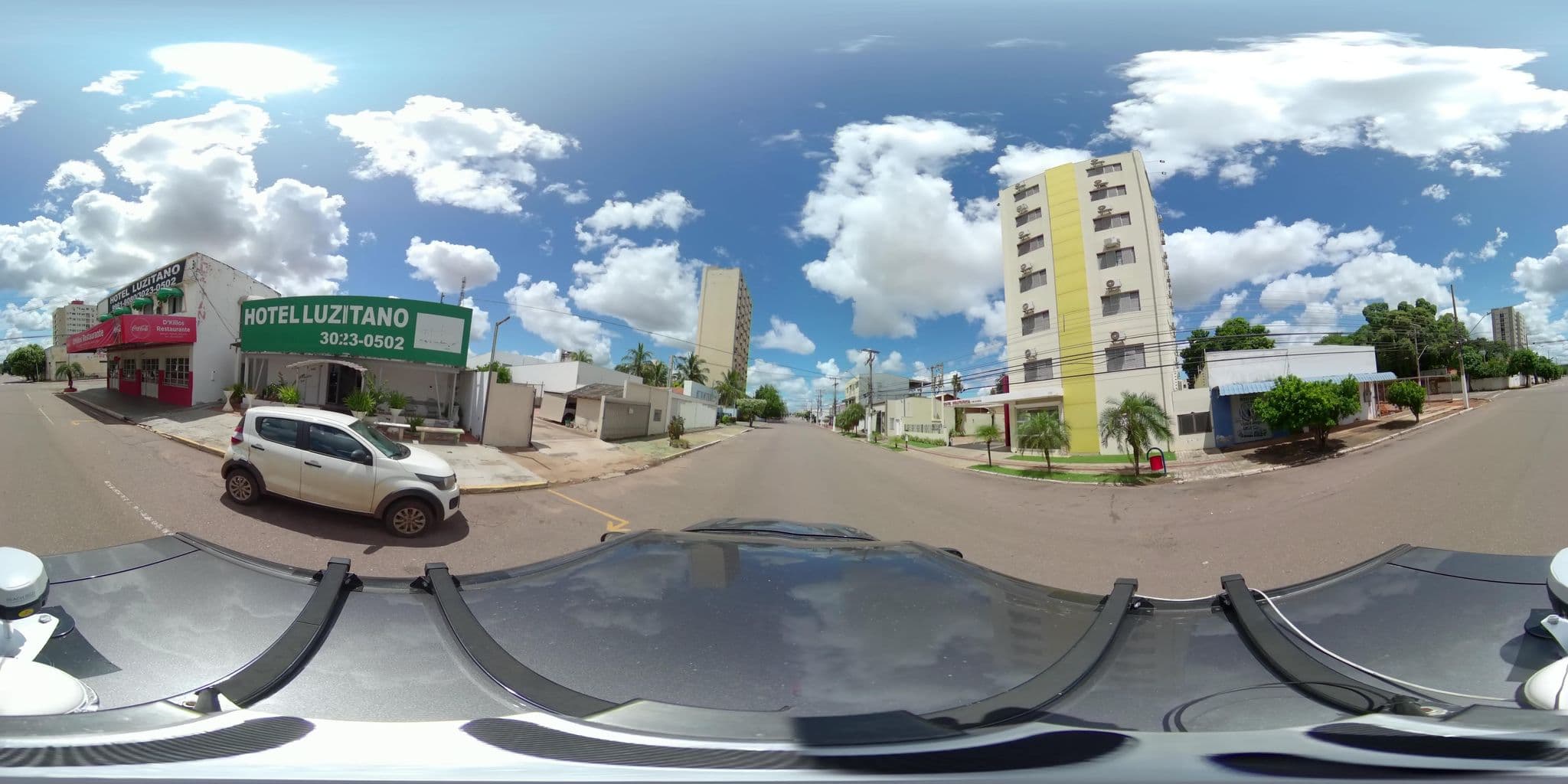 Street view near Hotel Piratininga Amazonas, Rondonópolis — © PMR (CC BY-SA · Mapillary)