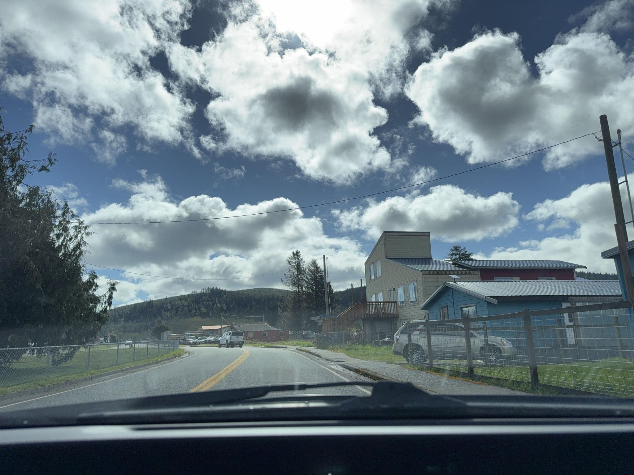 Street view near Harmony Park Cabins, Forks