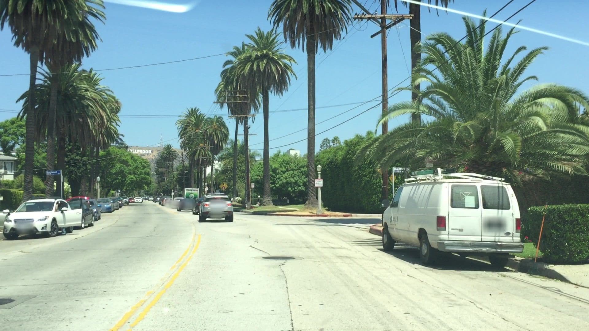 Street view near Home in LA, Hollywood