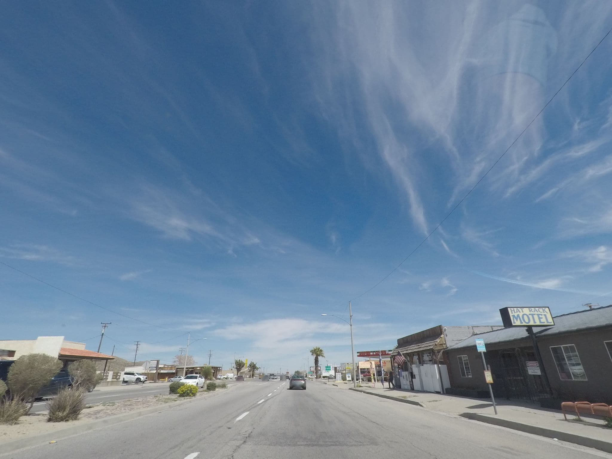 Street view near Hatrack Motel, Yucca Valley — © fta (CC BY-SA · Mapillary)