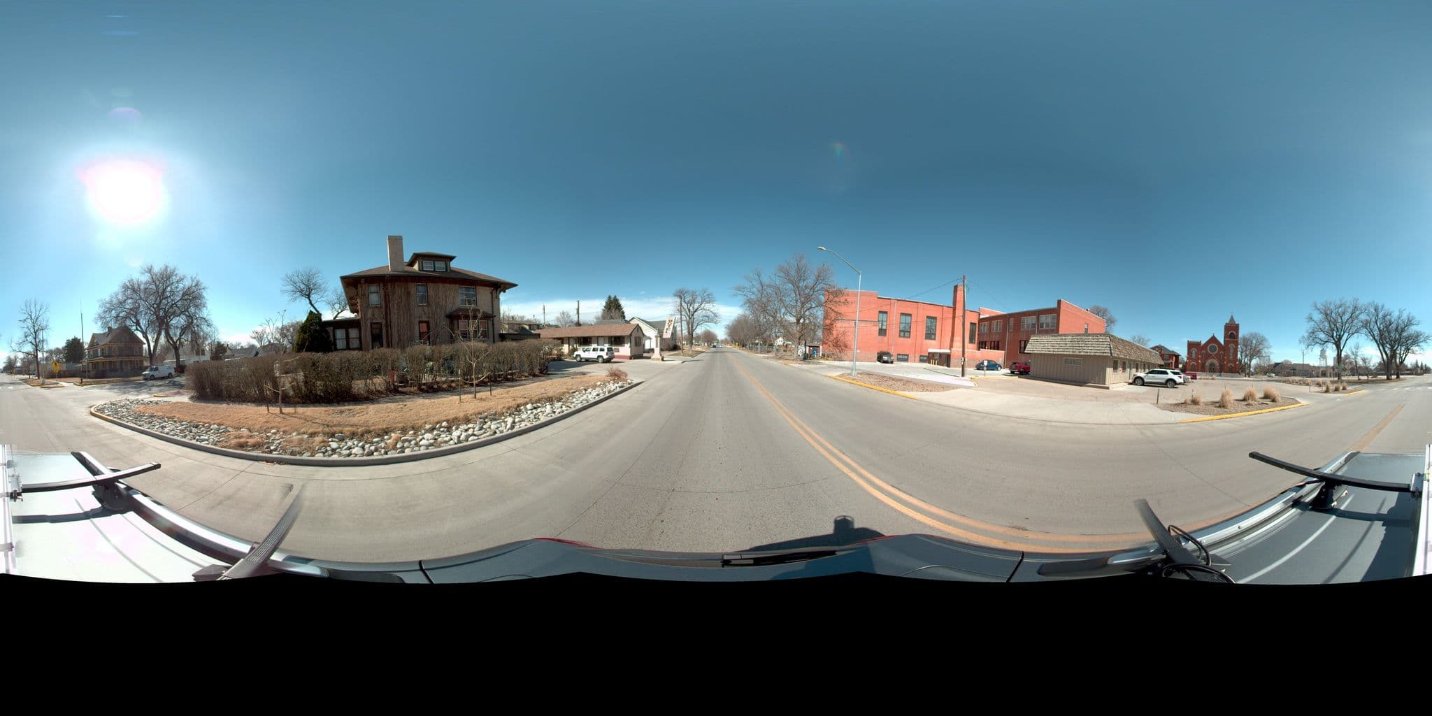 Street view near The Crest Motel, Brush — © rking (CC BY-SA · Mapillary)