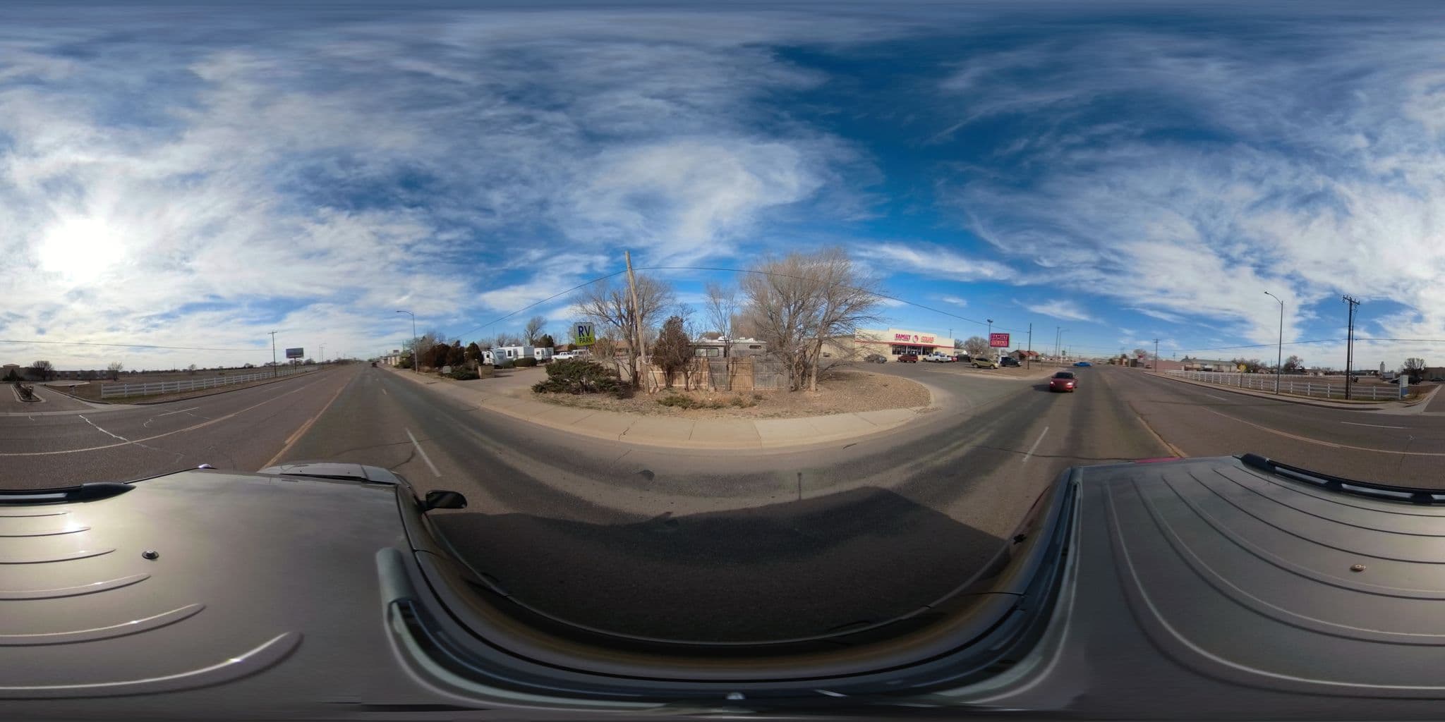 Street view near West Park Inn, Cannon Air Force Base — © clovismapping (CC BY-SA · Mapillary)