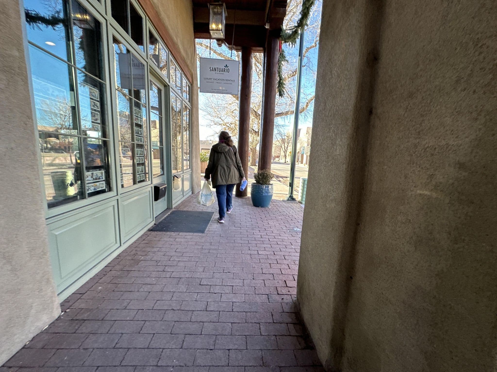Street view near Santuario by La Fonda, Santa Fe — © quickness805 (CC BY-SA · Mapillary)