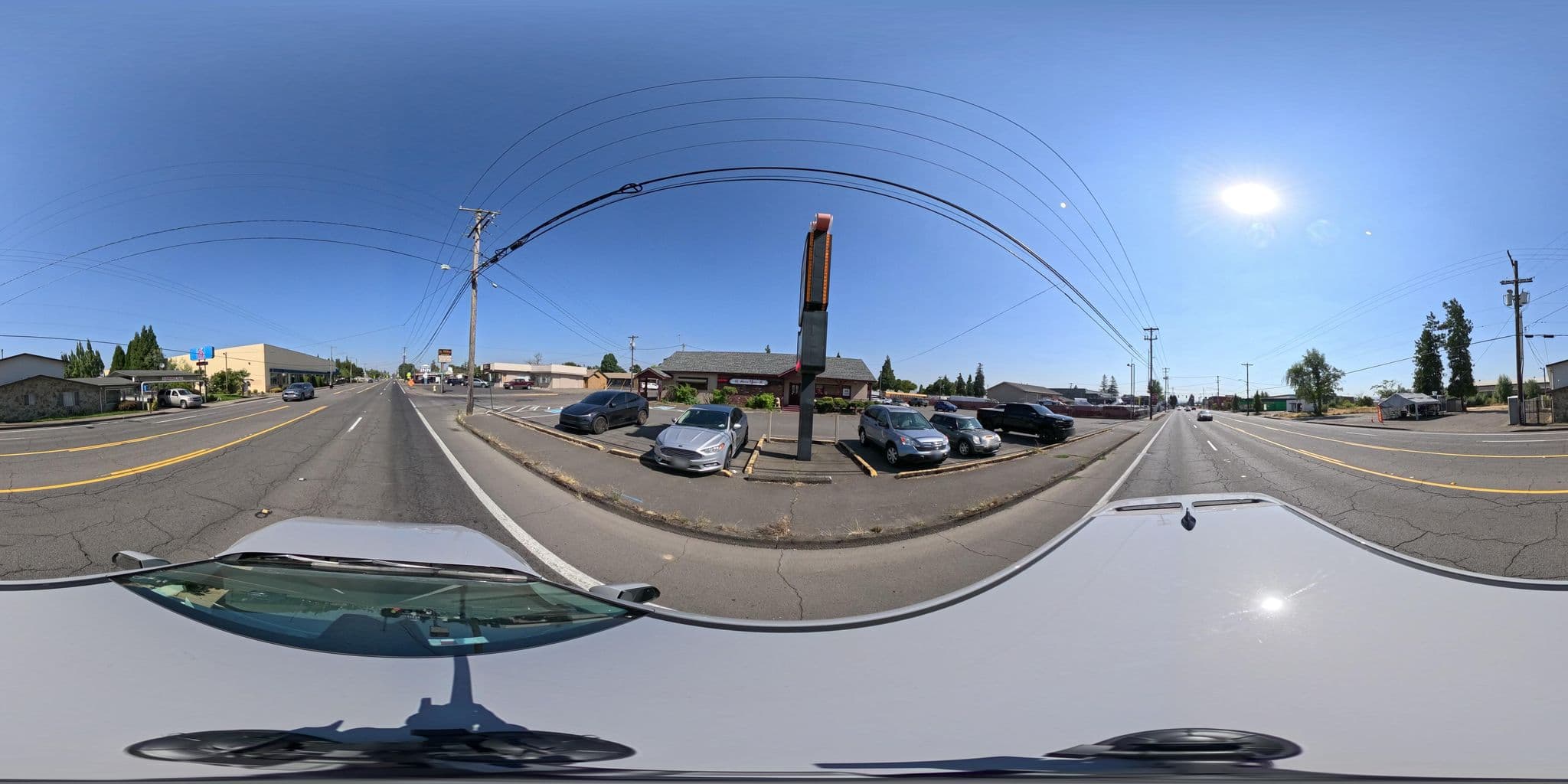 Street view near Motel 6, Hayesville — © watmildon (CC BY-SA · Mapillary)
