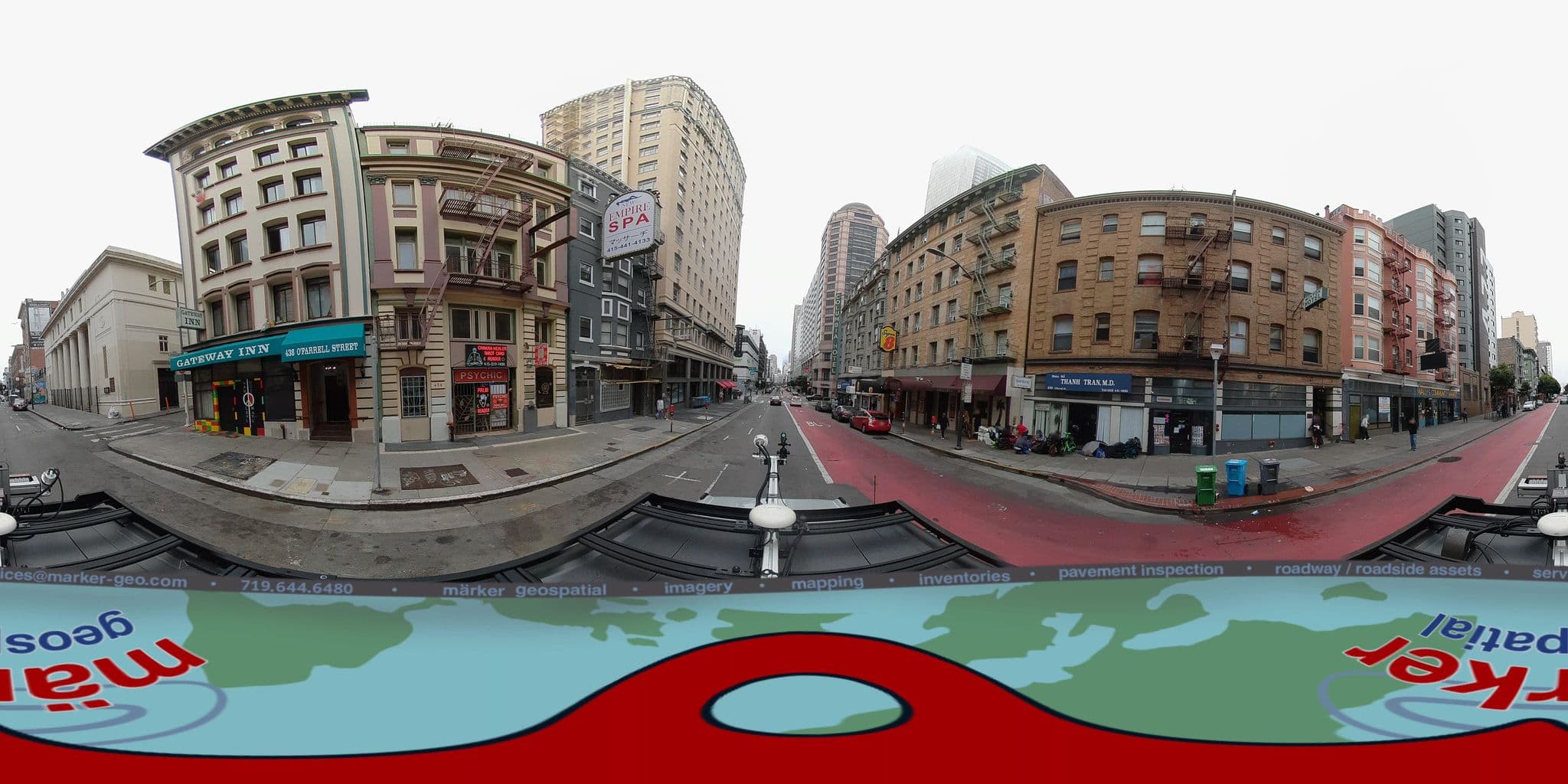 Street view near Super 8, Chinatown